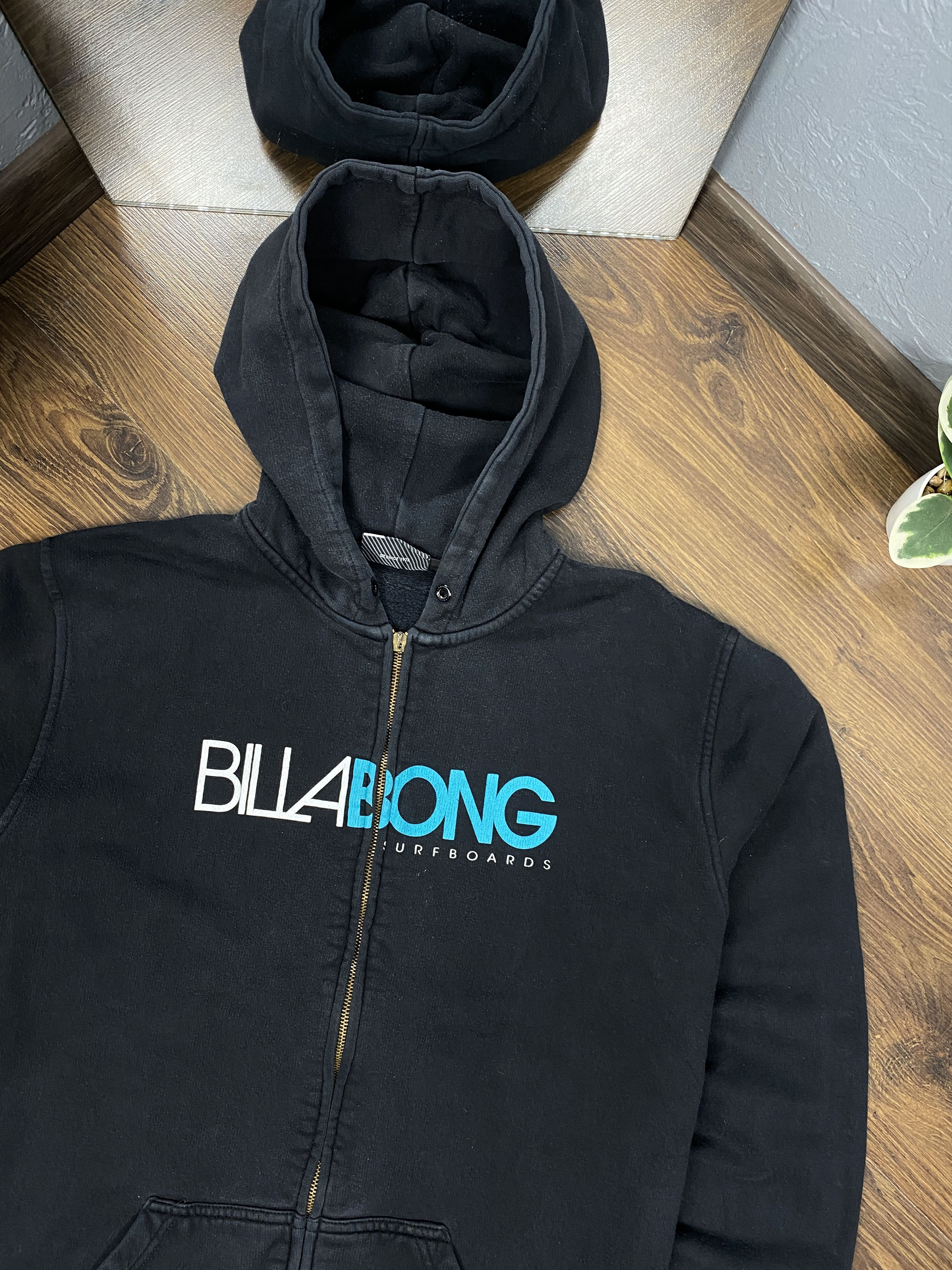 Billabong Billabong Vintage Mens Zip Hoodie Size US XL / EU 56 / 4 - 2 Thumbnail
