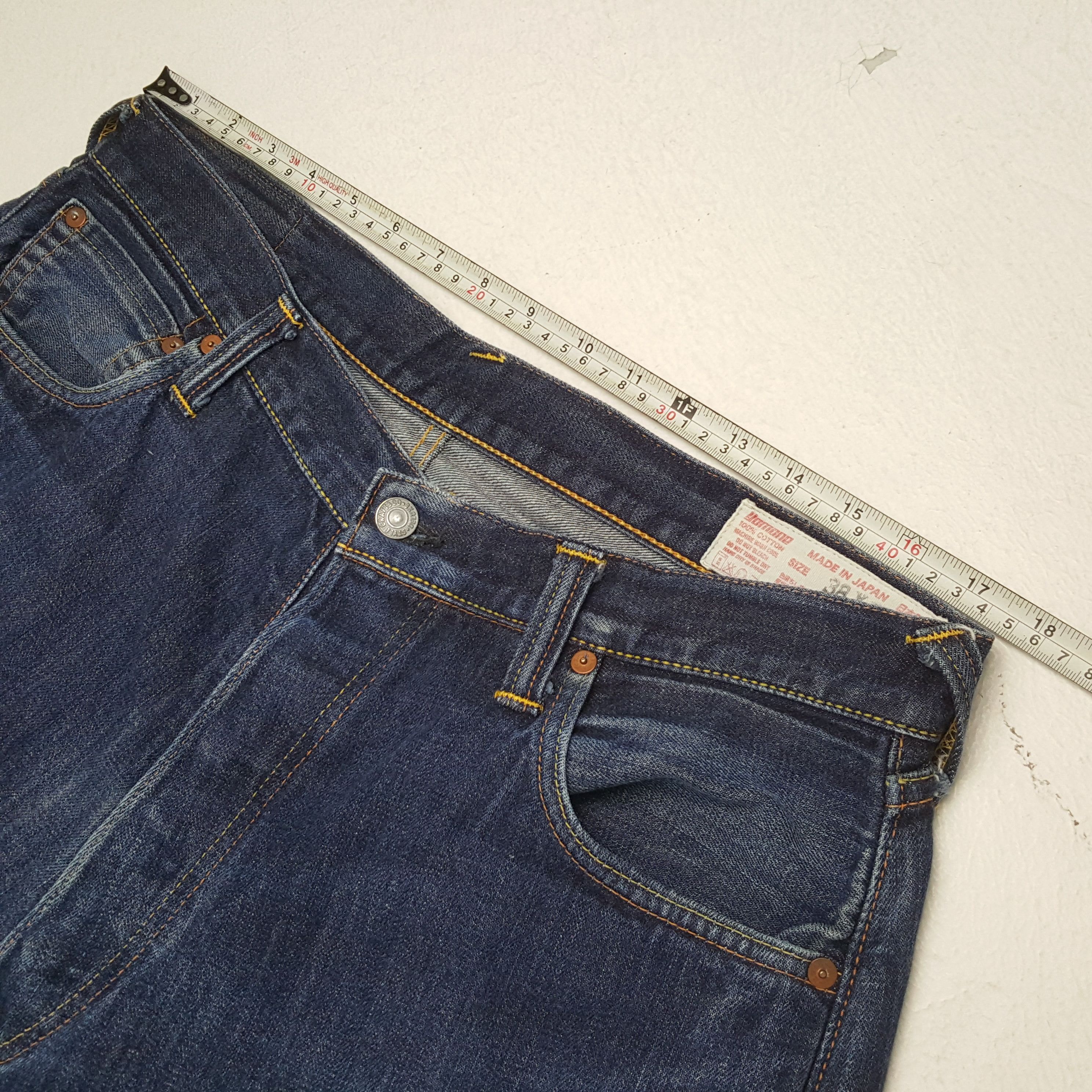 Evisu × Japanese Brand × Vintage Vintage EVISU Japanese Brand Daicock Custom Style Jeans Size US 35 - 7 Thumbnail