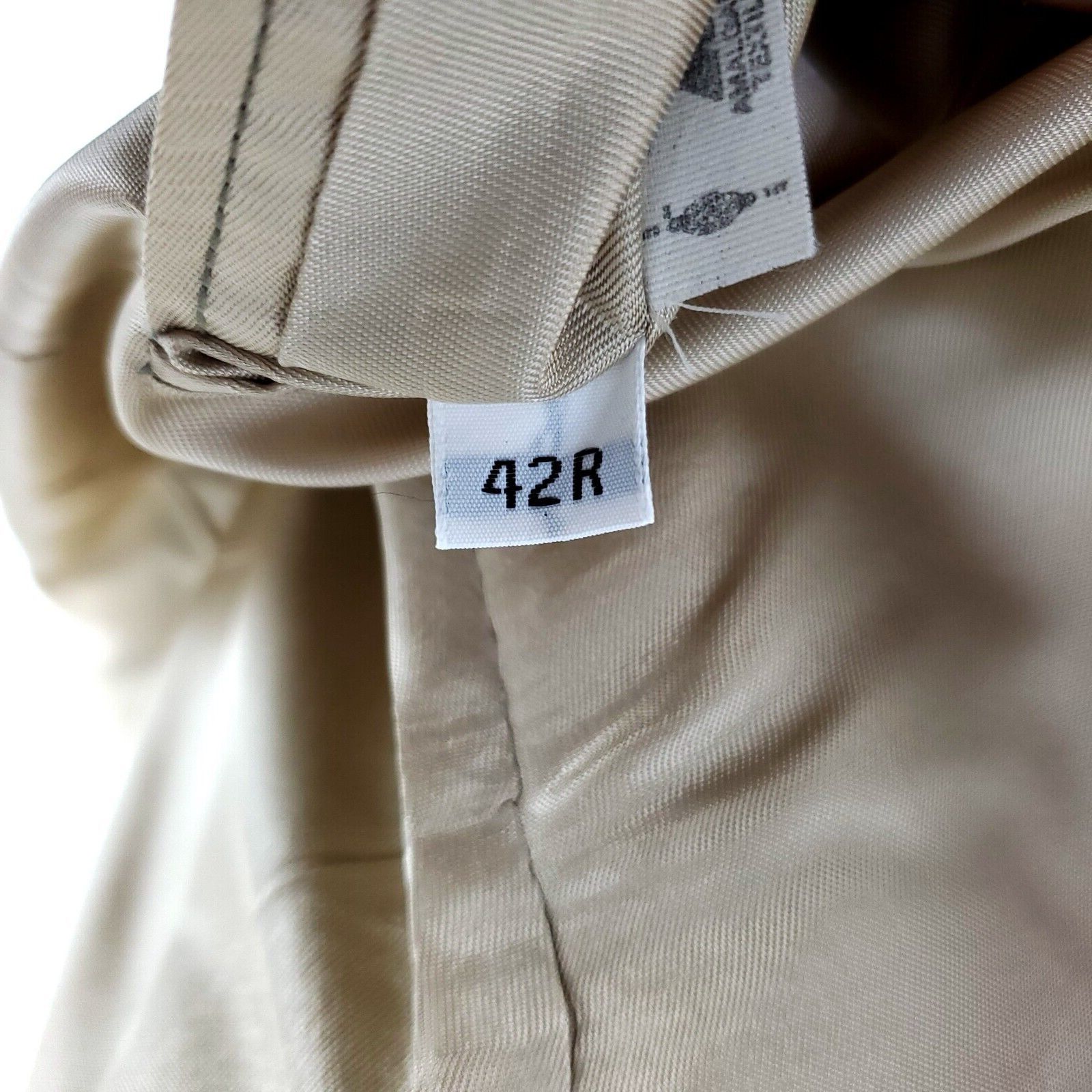 Hart Schaffner Marx Hart Schaffner Marx Softly Tailored Wool 2 Button Sport Coat Size 42R - 9 Thumbnail