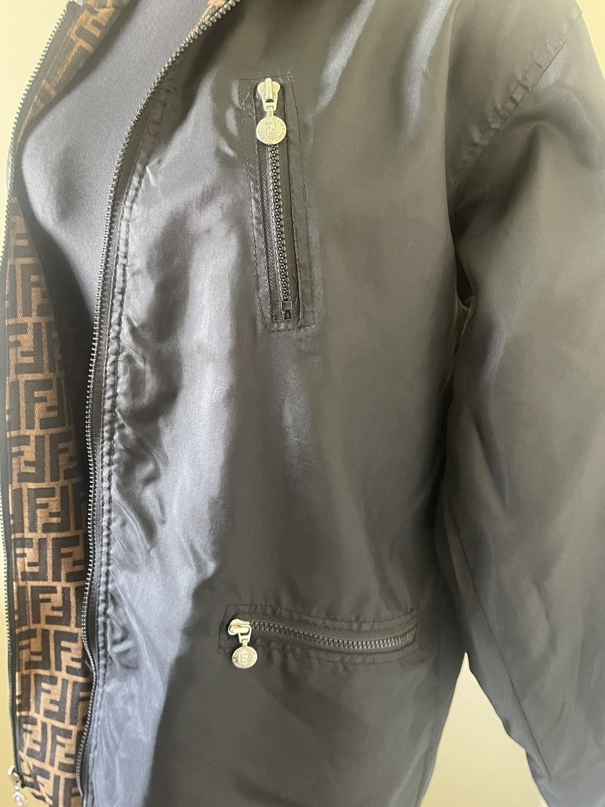 Fendi Vintage Fendi jacket Size L / US 10 / IT 46 - 18 Thumbnail