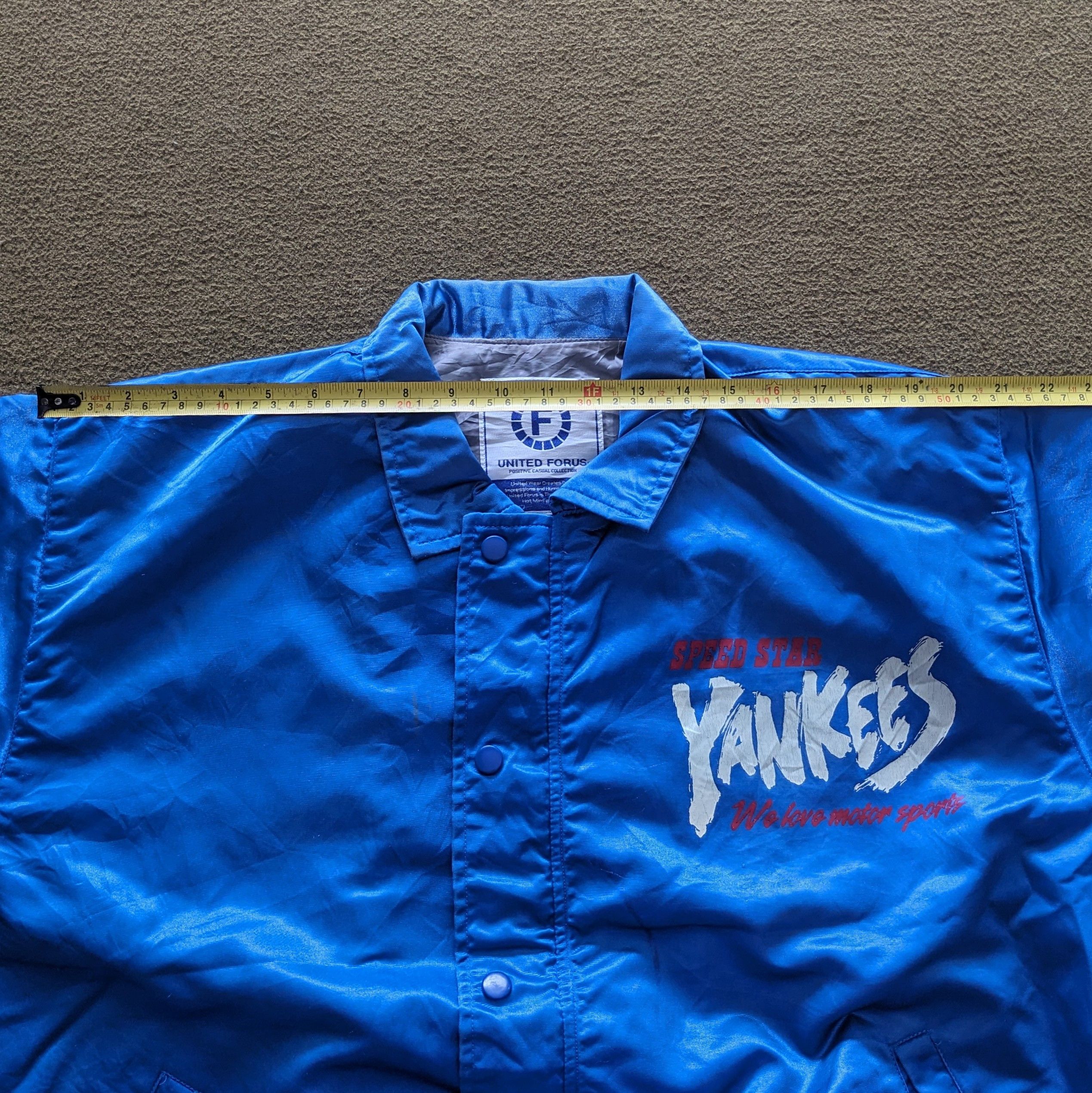 Vintage Vintage YANKEES Fukuoka Speed Star MLB Jacket Size US XL / EU 56 / 4 - 6 Thumbnail