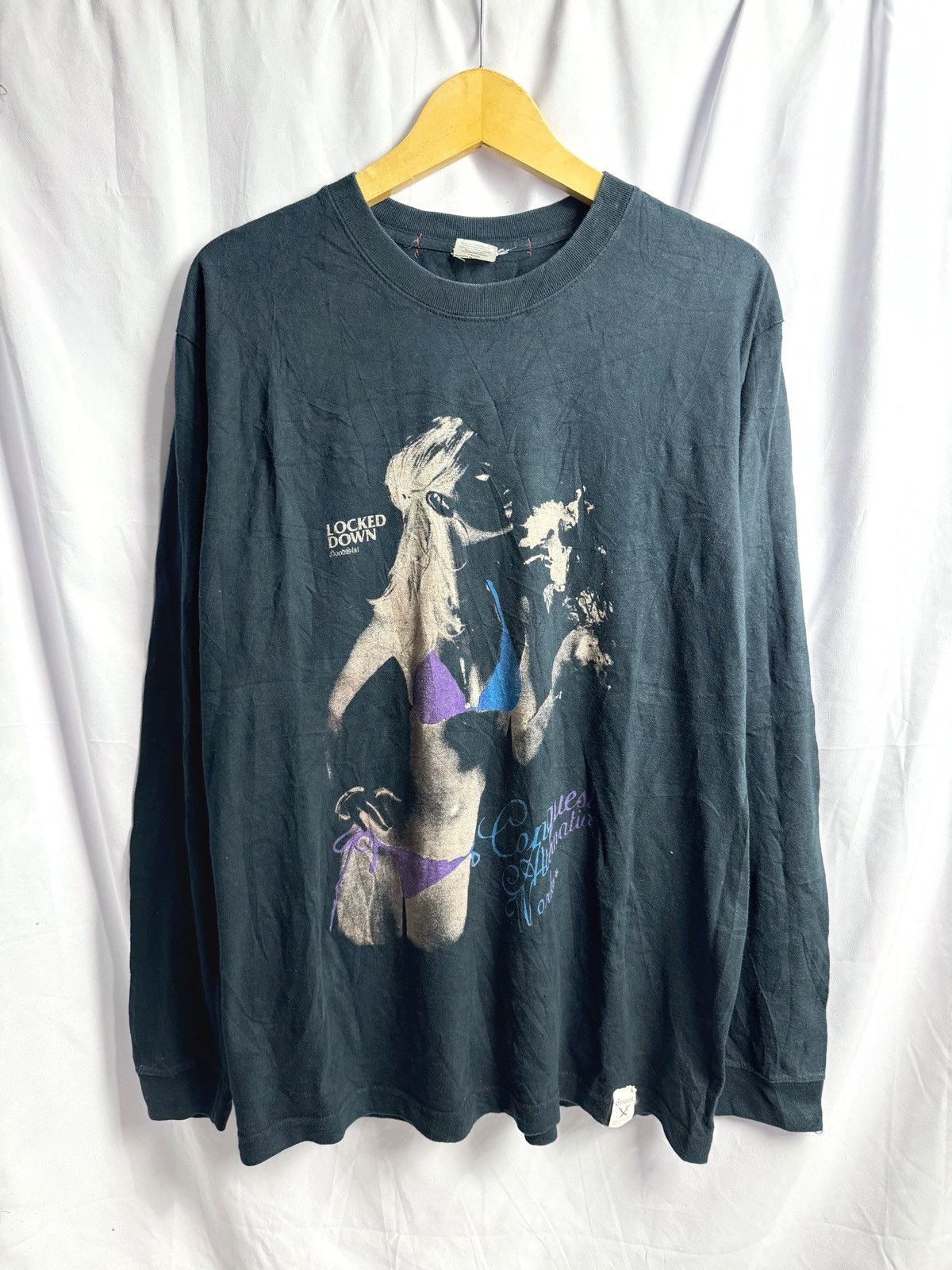 Hysteric Glamour × If Six Was Nine × Japanese Brand LOCKED DOWN GIRL LONG SLEEVE CONQUEST Size US L / EU 52-54 / 3 - 1 Thumbnail