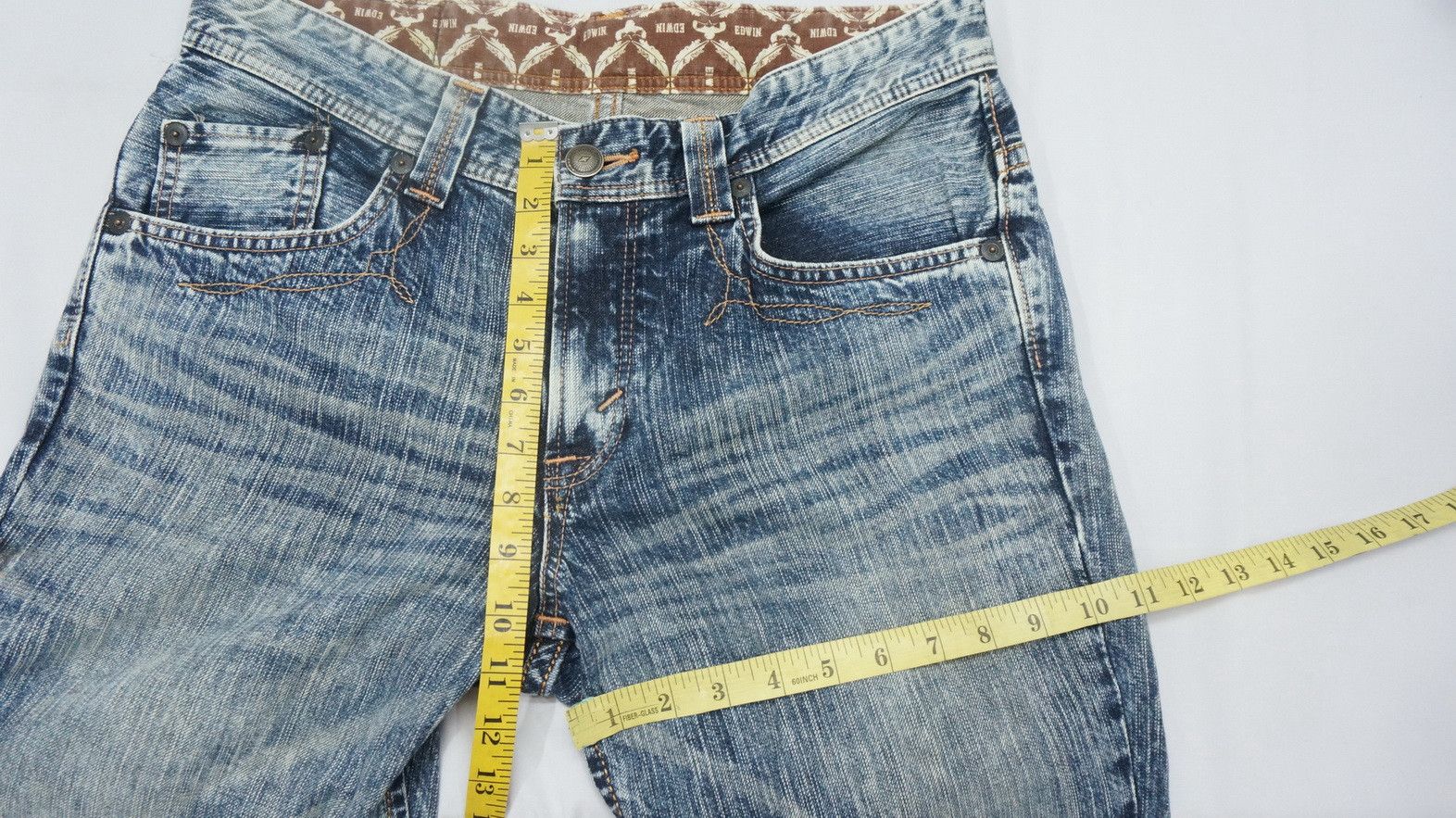 Edwin 🔥 Edwin Exclusive Vintage XVS EXV1878 Flared Bootcut Jeans Size US 34 / EU 50 - 10 Thumbnail