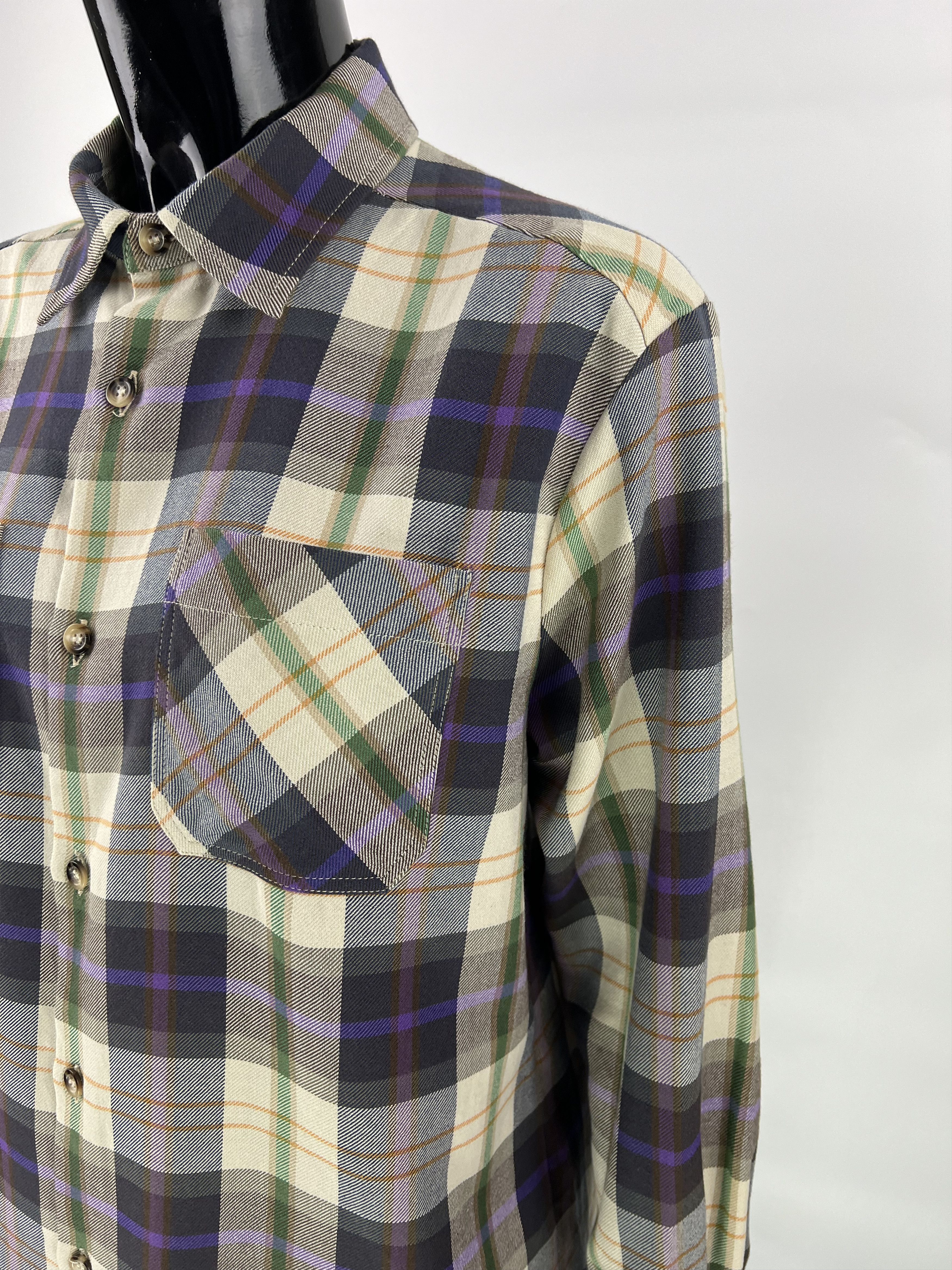 A.P.C. × Flannel A.P.C. Checked Long Sleeve Button Up Shirt Size 38 Size M / US 6-8 / IT 42-44 - 5 Thumbnail