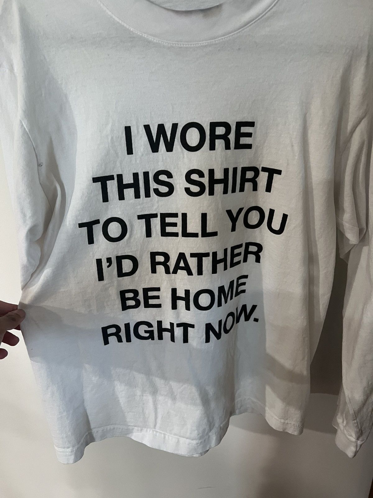 Other “IM HAPPY I PROMISE” Long Sleeve T-shirt Size US S / EU 44-46 / 1 - 2 Thumbnail