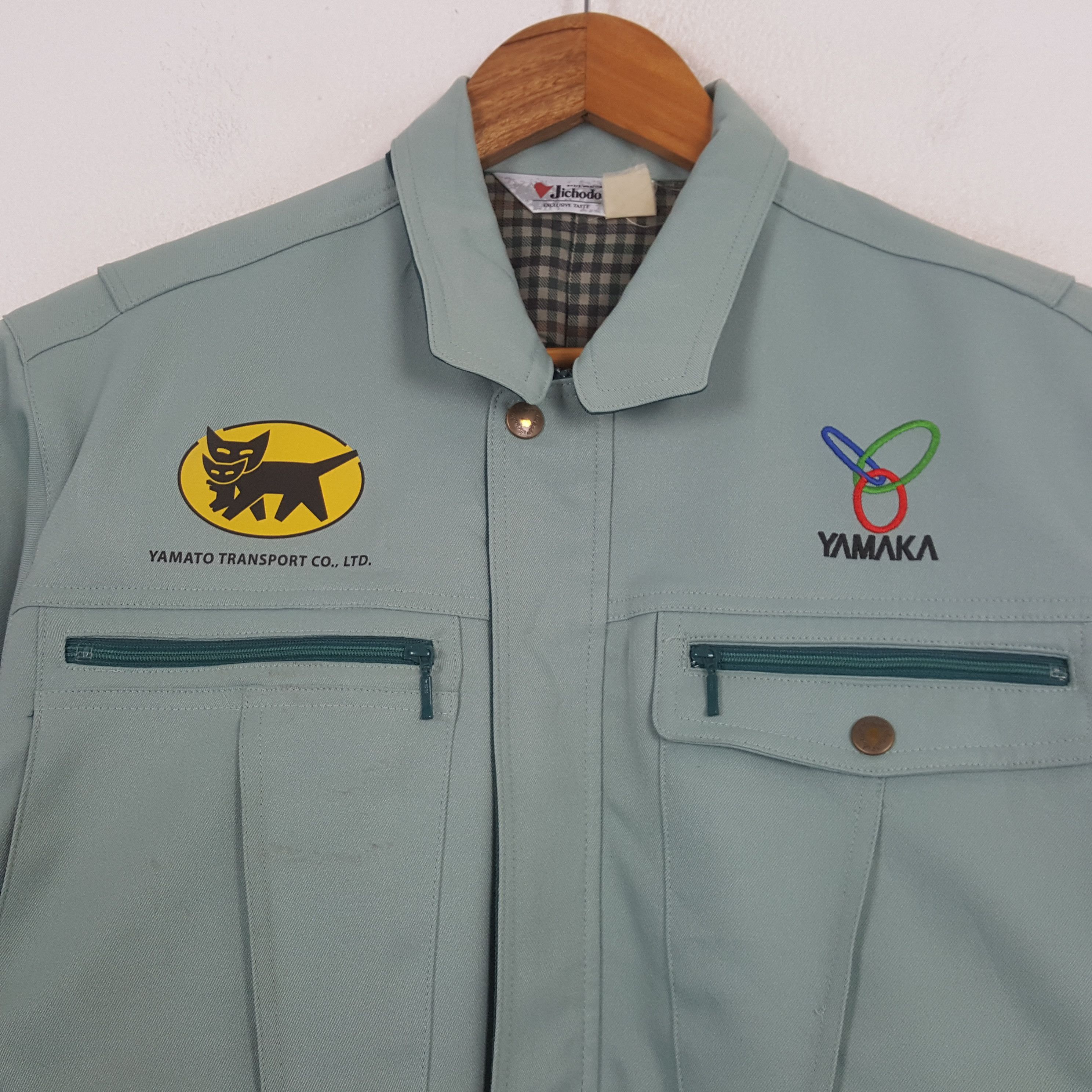 Japanese Brand × Vintage Vintage YAMATO TRANSPORT Japan Brand Company Jacket C291N17 Size US M / EU 48-50 / 2 - 4 Thumbnail