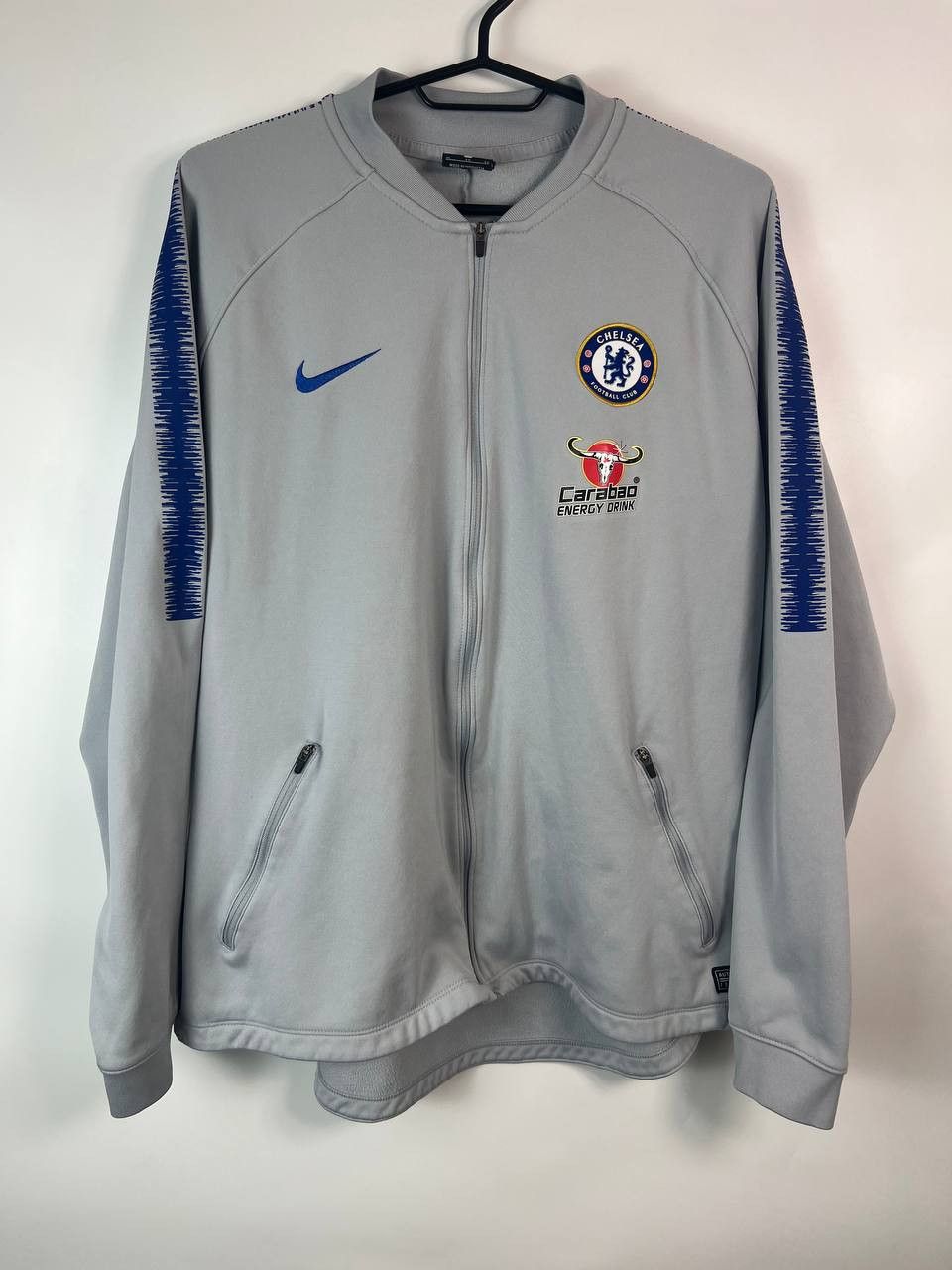 Nike The Blues 2017-2018 NIKE Chelsea FC Home Training Zip Sz XL Size US XL / EU 56 / 4 - 1 Thumbnail