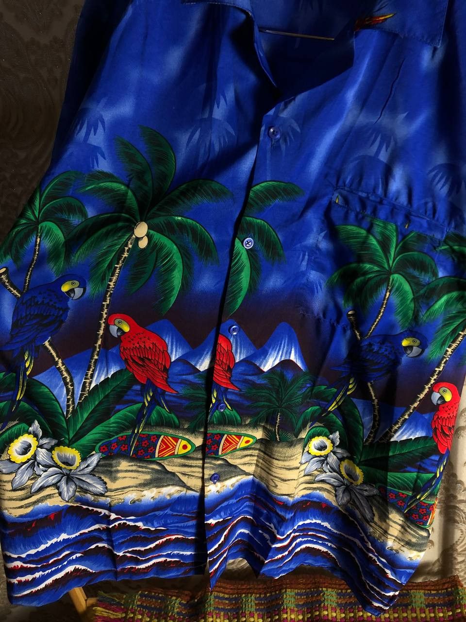 Vintage Very Rare Hawaii Designer Casual Shirt Retro Classic Y2K 90s Size US XL / EU 56 / 4 - 4 Thumbnail