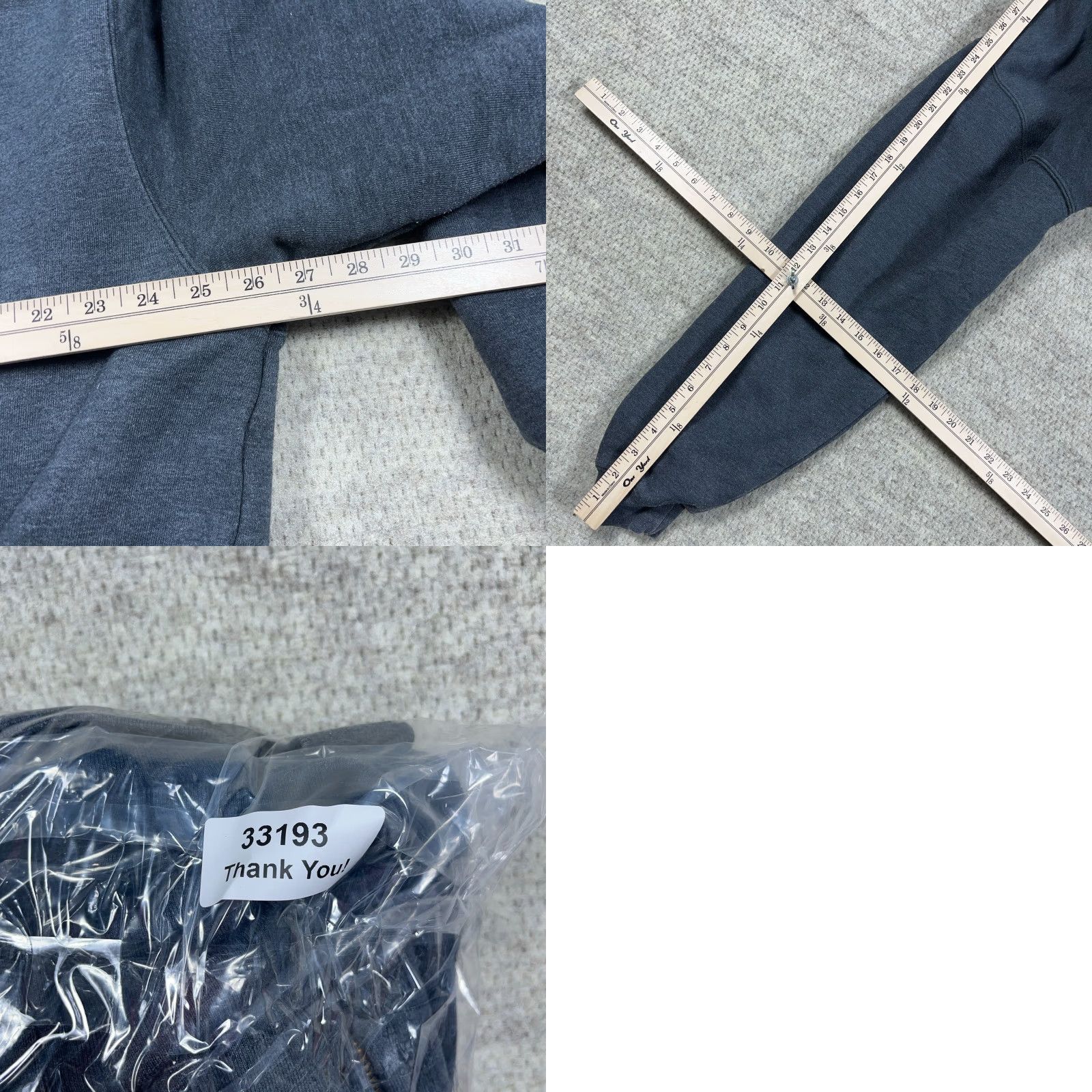Carhartt Vintage Carhartt Hoodie Men XL Gray Thermal Lined Sweatshirt Jacket Y2K Work Size US XL / EU 56 / 4 - 9 Thumbnail
