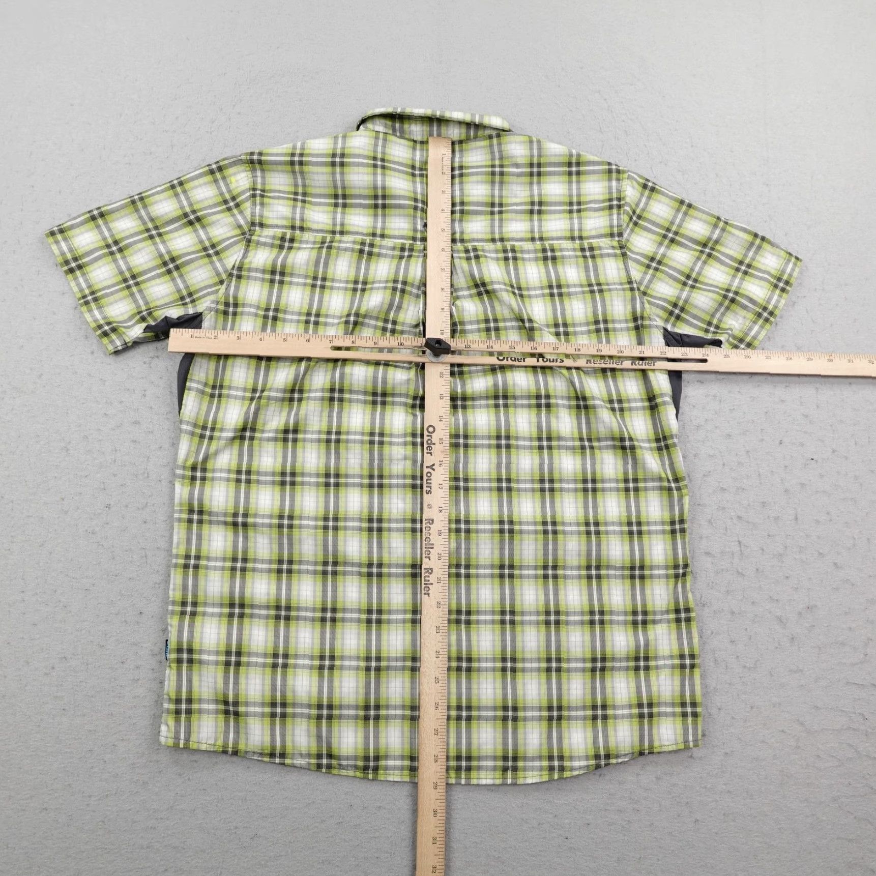 Vintage Kuhl Shirt Mens Medium Green Plaid Pearl Snap Hiking Trail Outdoors Western Shirt Mens Medium Green Plaid Pearl Snap Hiking Trail Outdoors Western Size US M / EU 48-50 / 2 - 7 Thumbnail