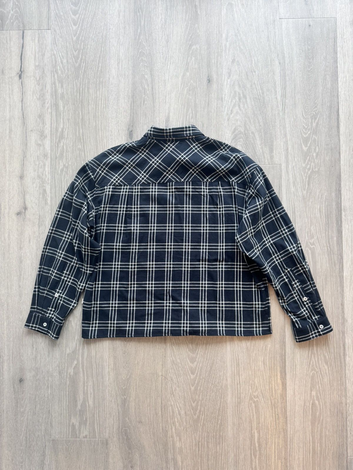 Other Asha Jasper Black/White Grid Shirt Plaid Flannel Size US L / EU 52-54 / 3 - 2 Thumbnail
