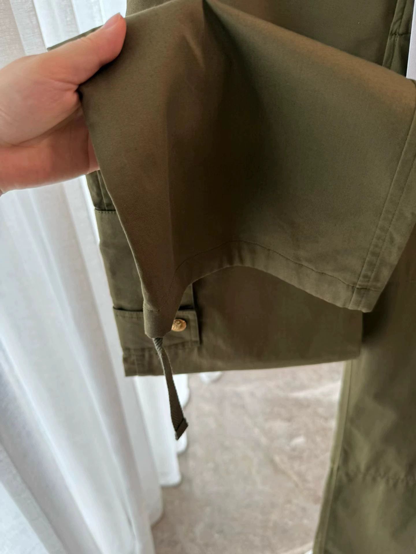 Celine Celine cargo pants 36 new tags drawstring cuffs Size 26" / US 2 / IT 38 - 3 Thumbnail