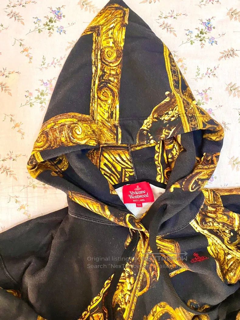 Vivienne Westwood Vivienne Westwood size 00 Black Gold Frame Sweatshirt Long Size M / US 6-8 / IT 42-44 - 6 Thumbnail