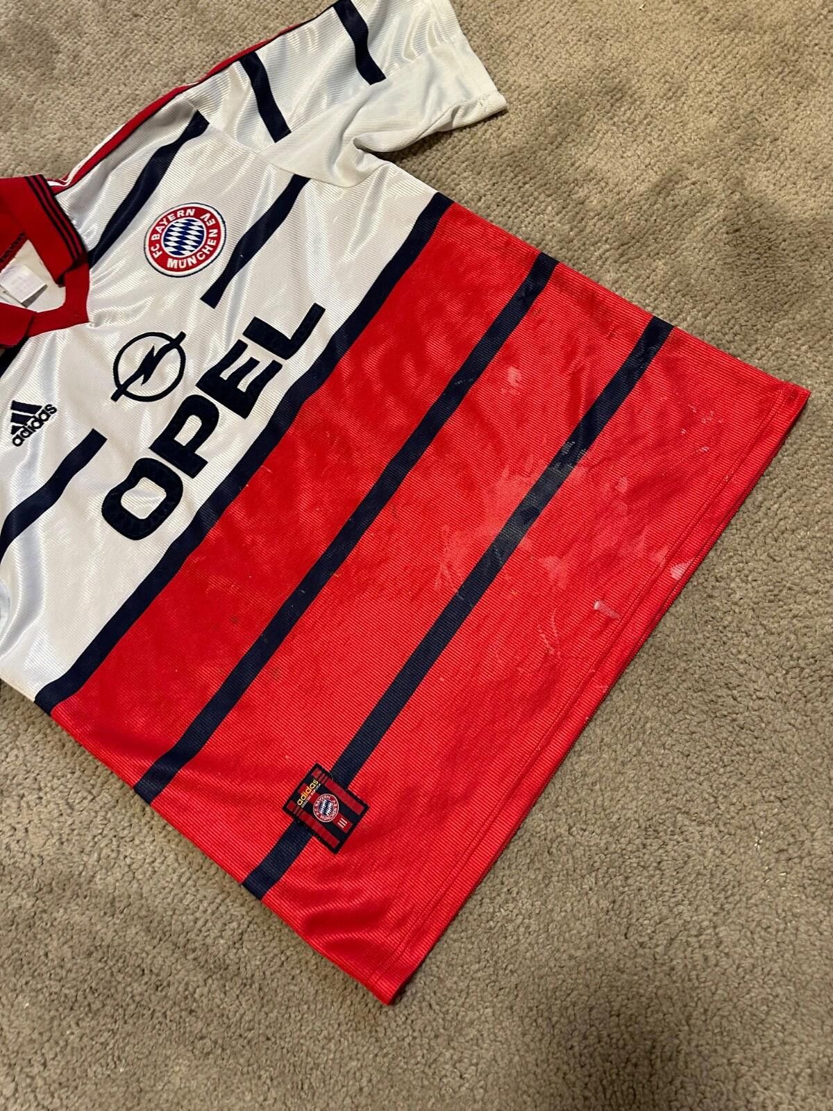 Adidas Bayern Munich 1998/1999/2000 Football Soccer Shirt Jersey Size US L / EU 52-54 / 3 - 2 Thumbnail