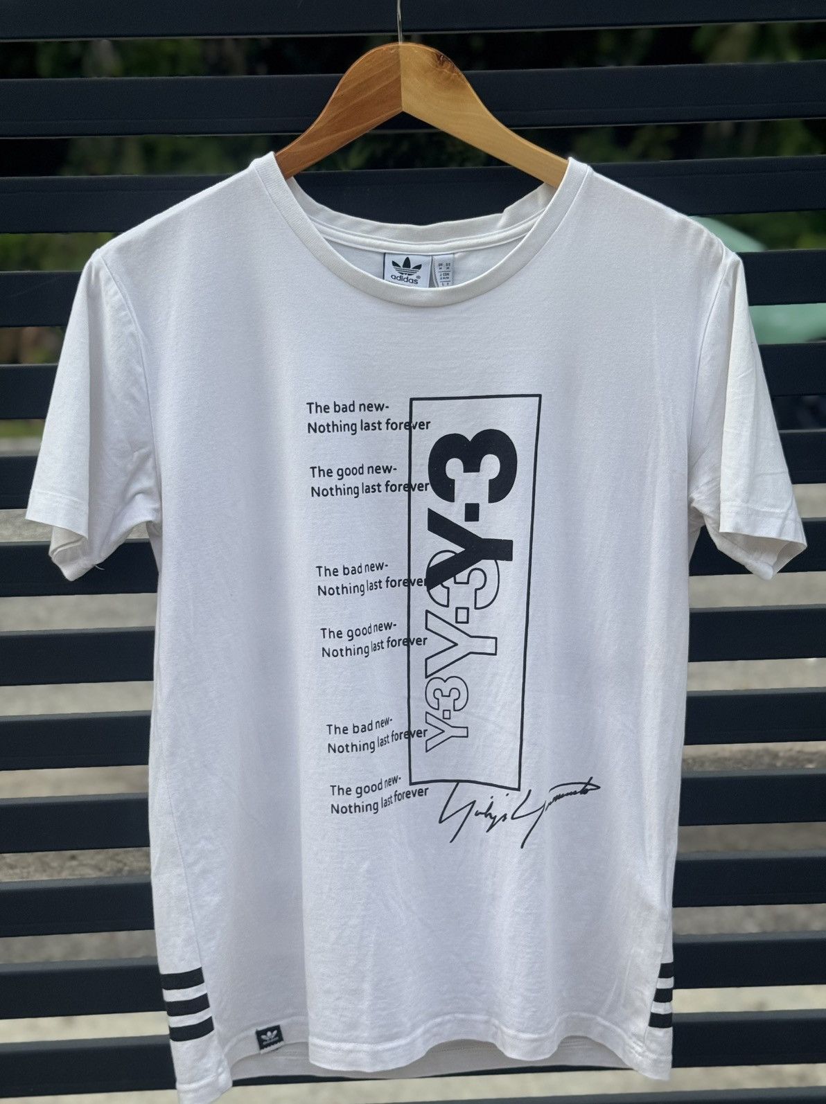 Yohji Yamamoto Yohji Yamamoto X Adidas Shirt Size US M / EU 48-50 / 2 - 1 Thumbnail