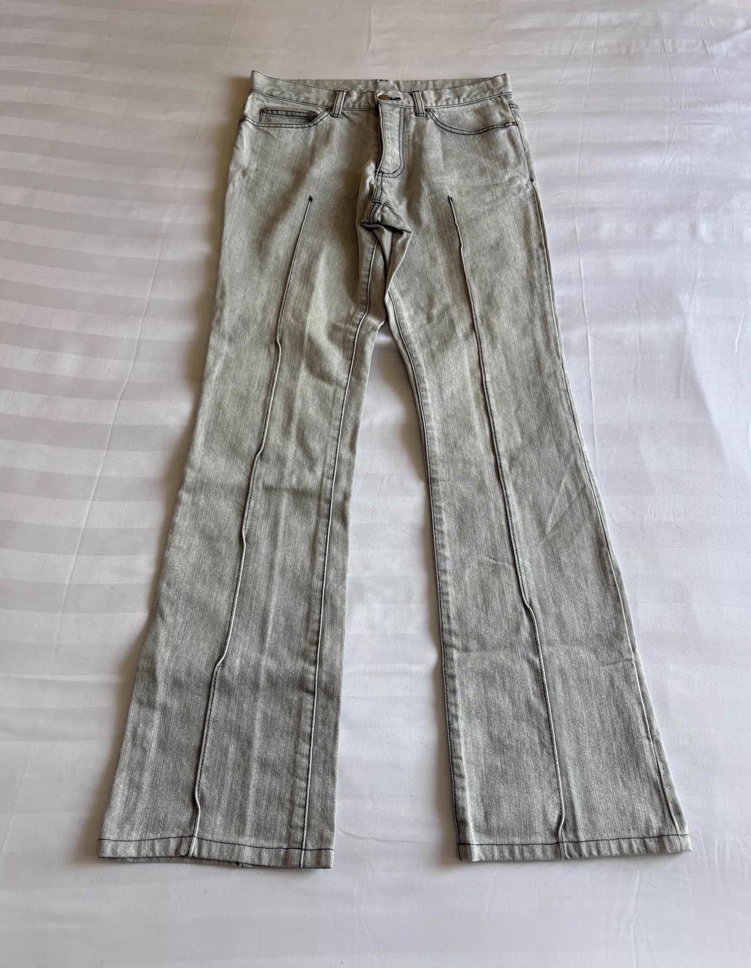 Tornado Mart Tornado Mart Vintage Visual Kei Jeans 3D Stitch 80/106 Size US 34 / EU 50 - 1 Thumbnail