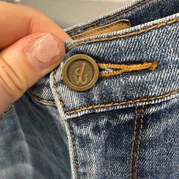 Other LIKE NEW- DRIFTWOOD COLETTE TASSEL HEM BOHO JEANS Size 29" - 5 Thumbnail