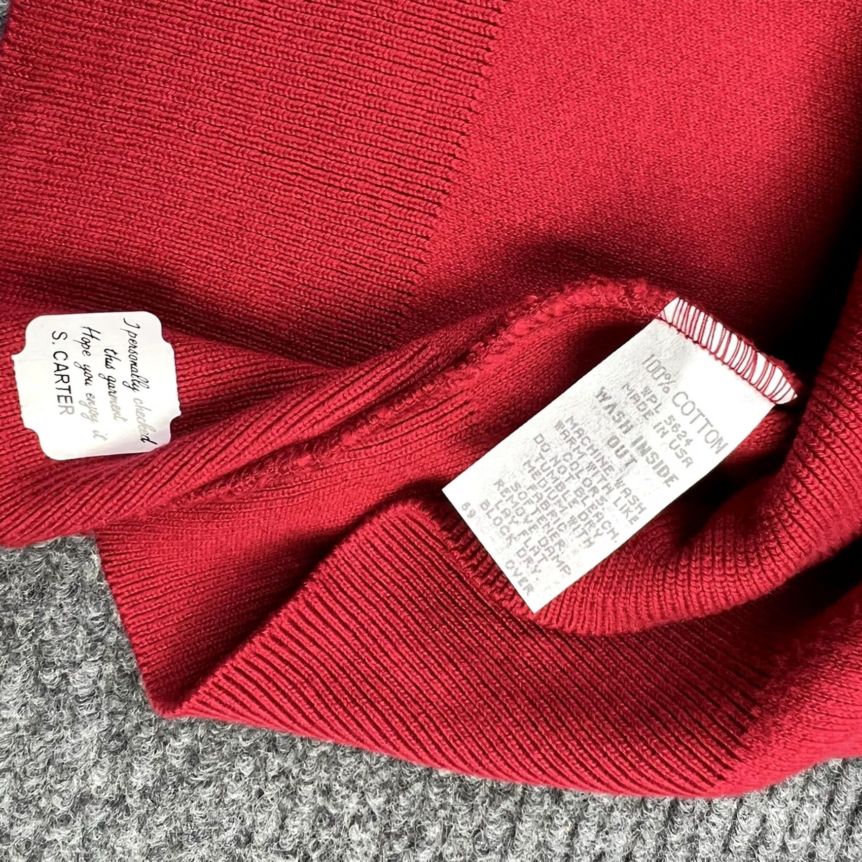 Vintage VINTAGE Cypress Links Red V-Neck Golf Sweater Vest Adult XL Men Size US XL / EU 56 / 4 - 8 Thumbnail