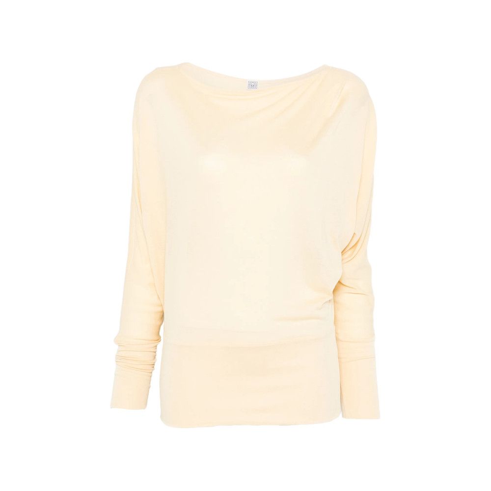 Toteme Toteme YELLOW Knitwear - Jumpers Size M / US 6-8 / IT 42-44 - 1 Thumbnail