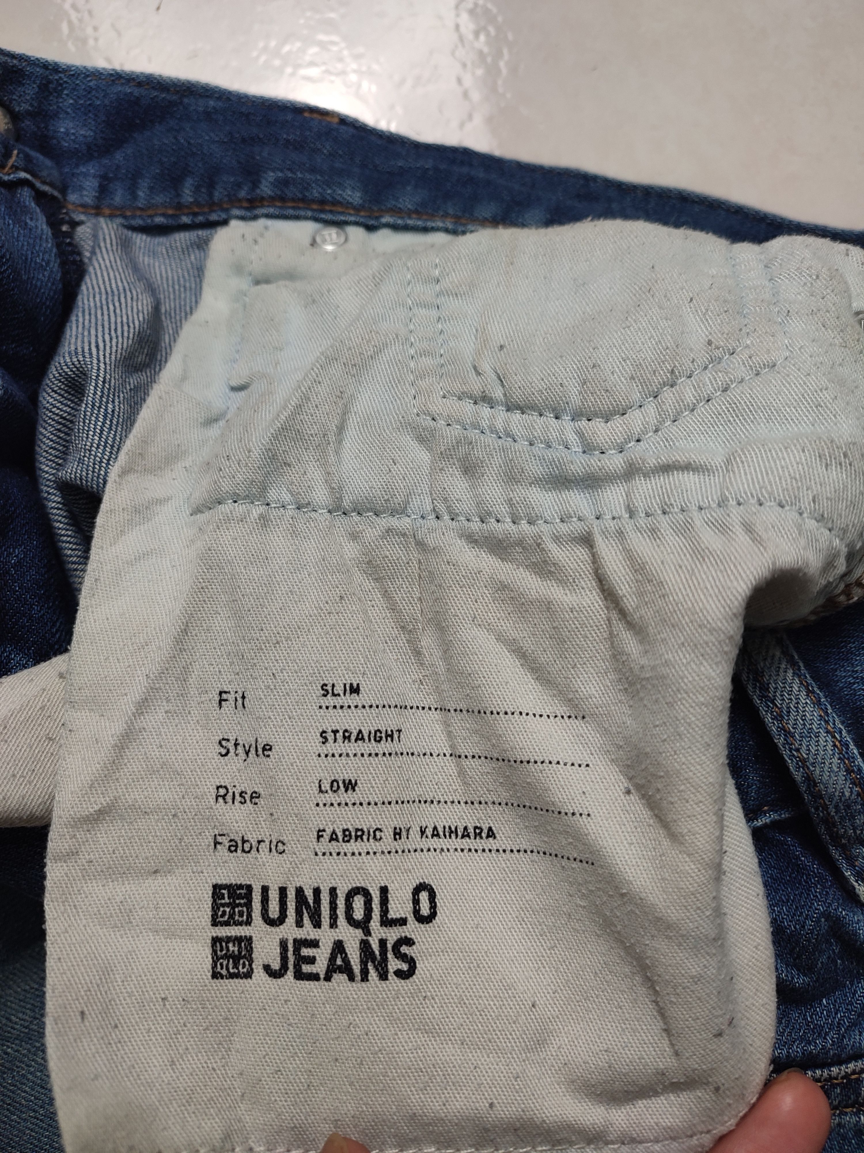 Uniqlo Crazy Vintage Uniqlo Distressed Jeans Size US 33 - 19 Thumbnail
