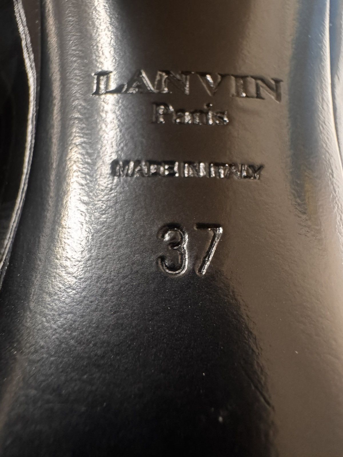 Lanvin Lanvin Paris – original heels – size 37 Size US 6.5 / IT 36.5 - 6 Thumbnail