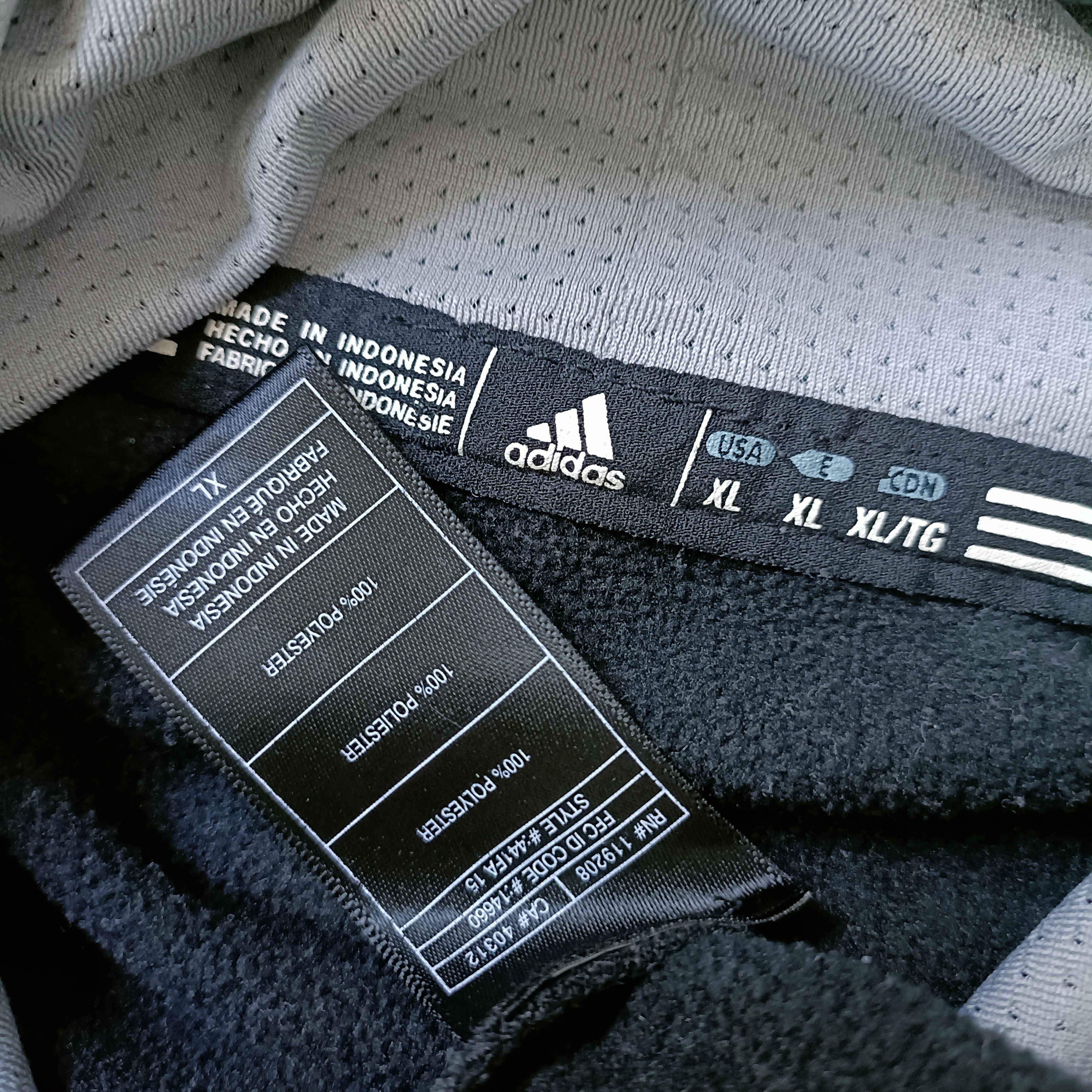 Adidas × NBA Men's Black Hoodie NBA ! Size US XL / EU 56 / 4 - 3 Thumbnail