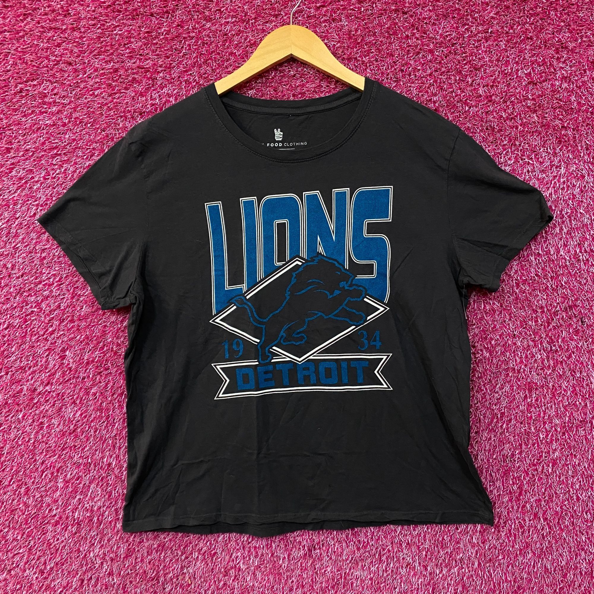 Junk Food Junk Food Clothing Detroit Lions Chrome Flea Market Tee 2XL Size US XXL / EU 58 / 5 - 1 Thumbnail