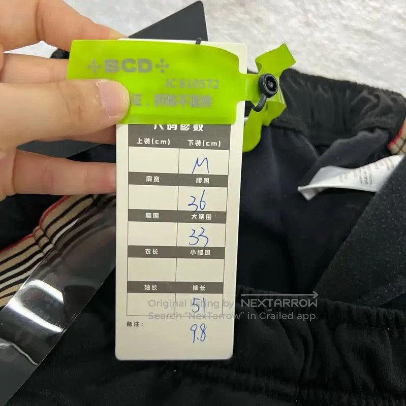 Burberry Burberry Black Summer Cotton Men's Shorts. Size US 32 / EU 48 - 5 Thumbnail