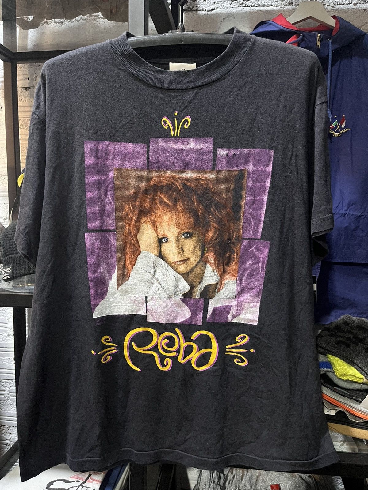 Band Tees Reba Queen of Country Gospel Singer Tee 1994s Size US L / EU 52-54 / 3 - 1 Thumbnail