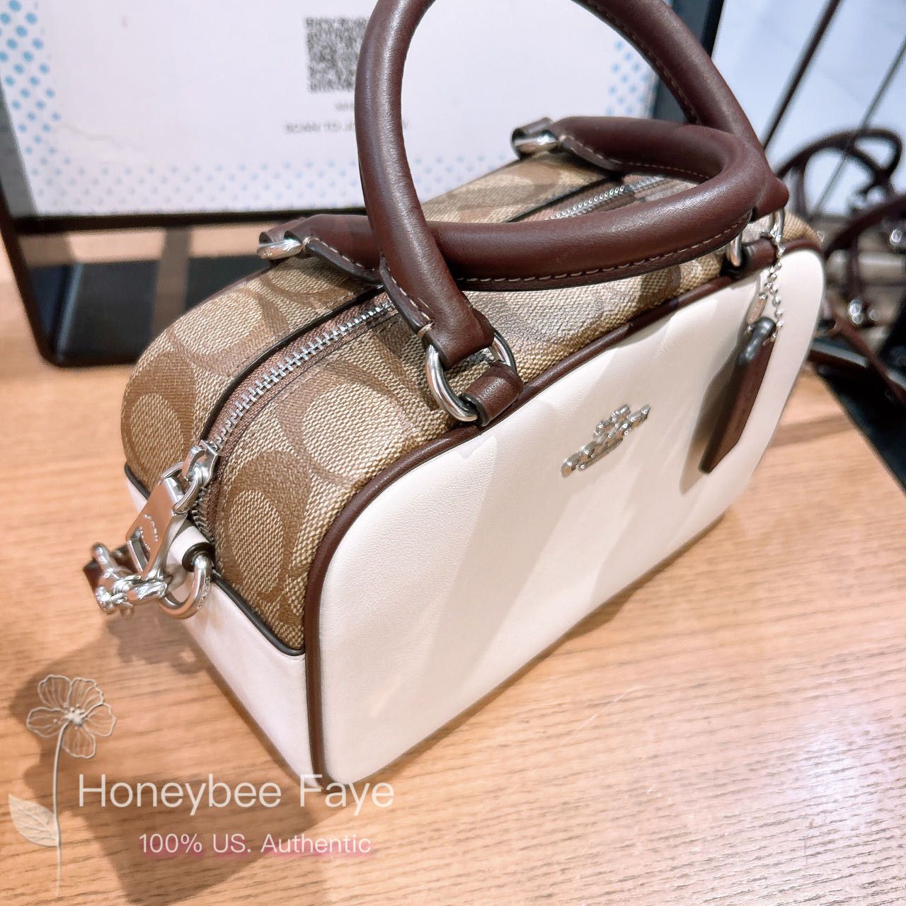 Coach Satchel Crossbody In Signature Colorblock CV704 Size ONE SIZE - 3 Thumbnail