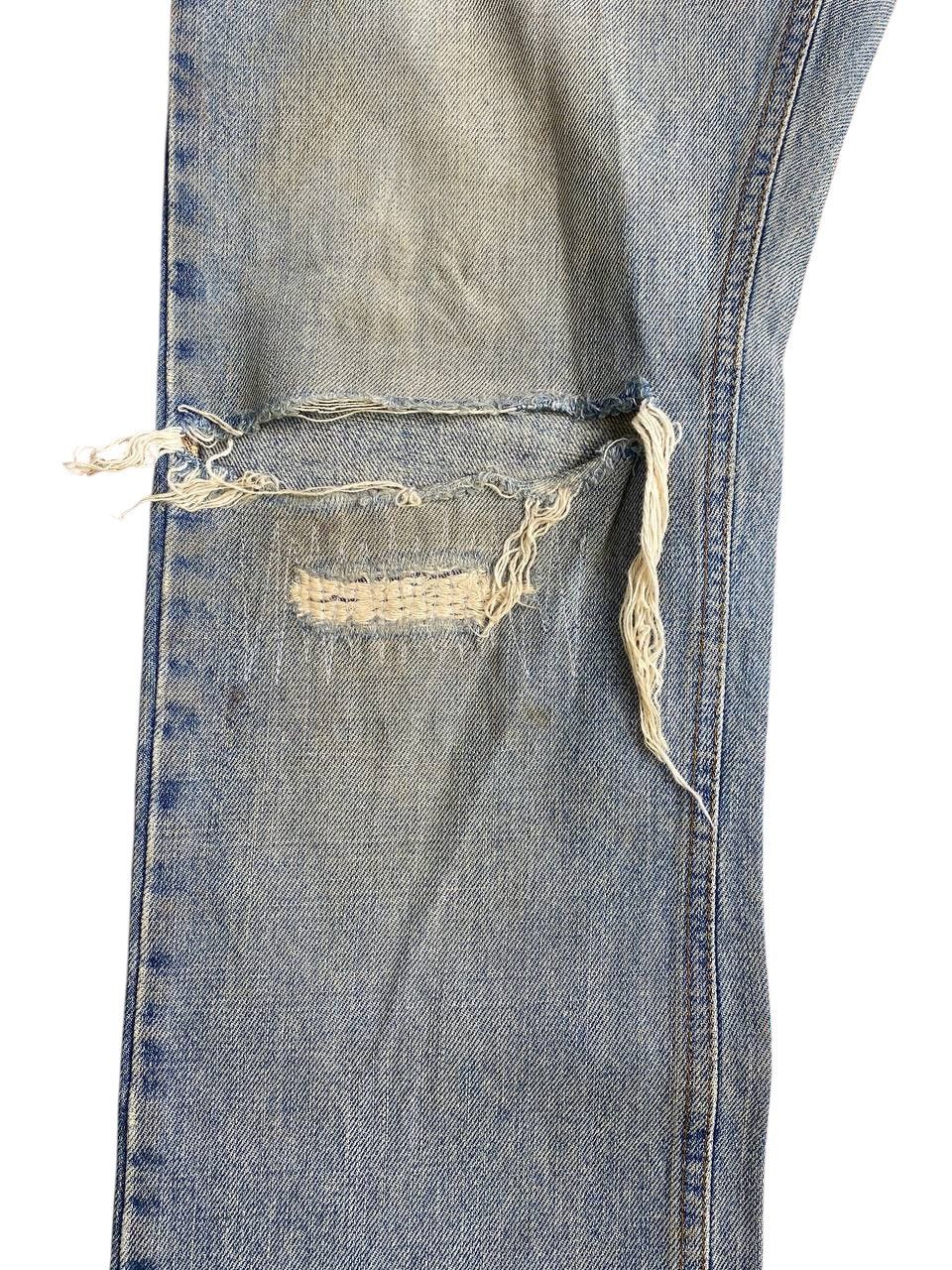 Dolce & Gabbana 2000’s Dolce Gabbana Thrashed Slim Fit Denim Size US 34 / EU 50 - 9 Thumbnail
