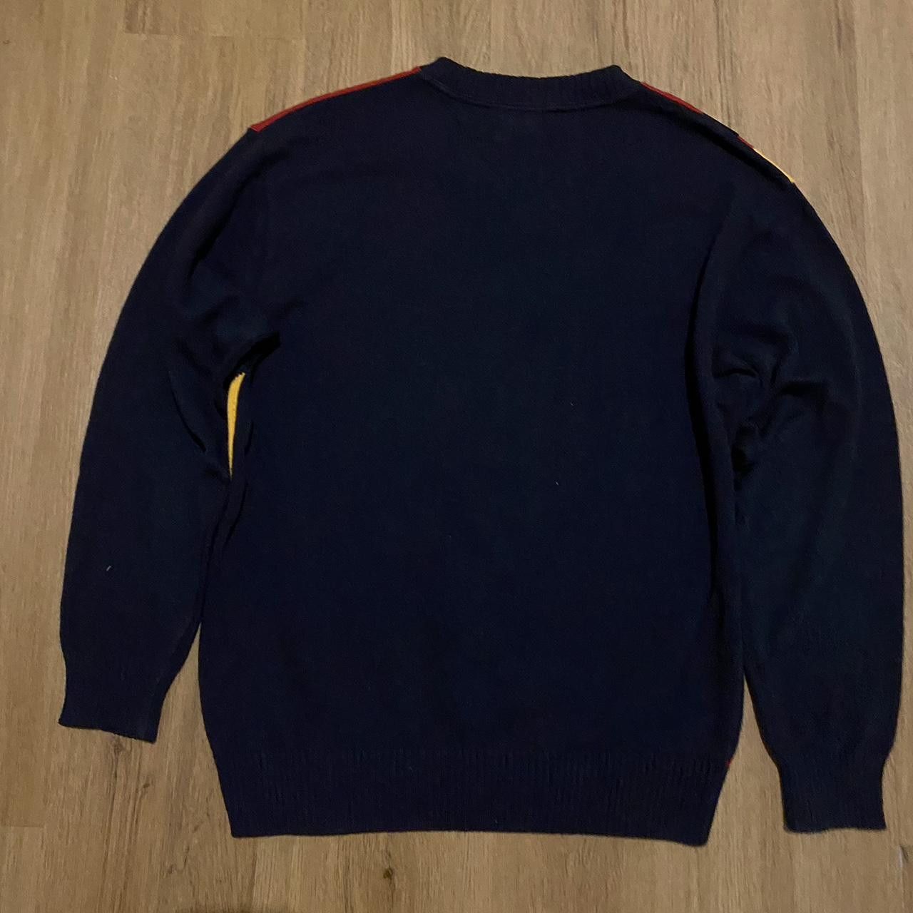 Other Vintage 80s 90s Boxy multicoloured knit sweater l Size US M / EU 48-50 / 2 - 3 Thumbnail