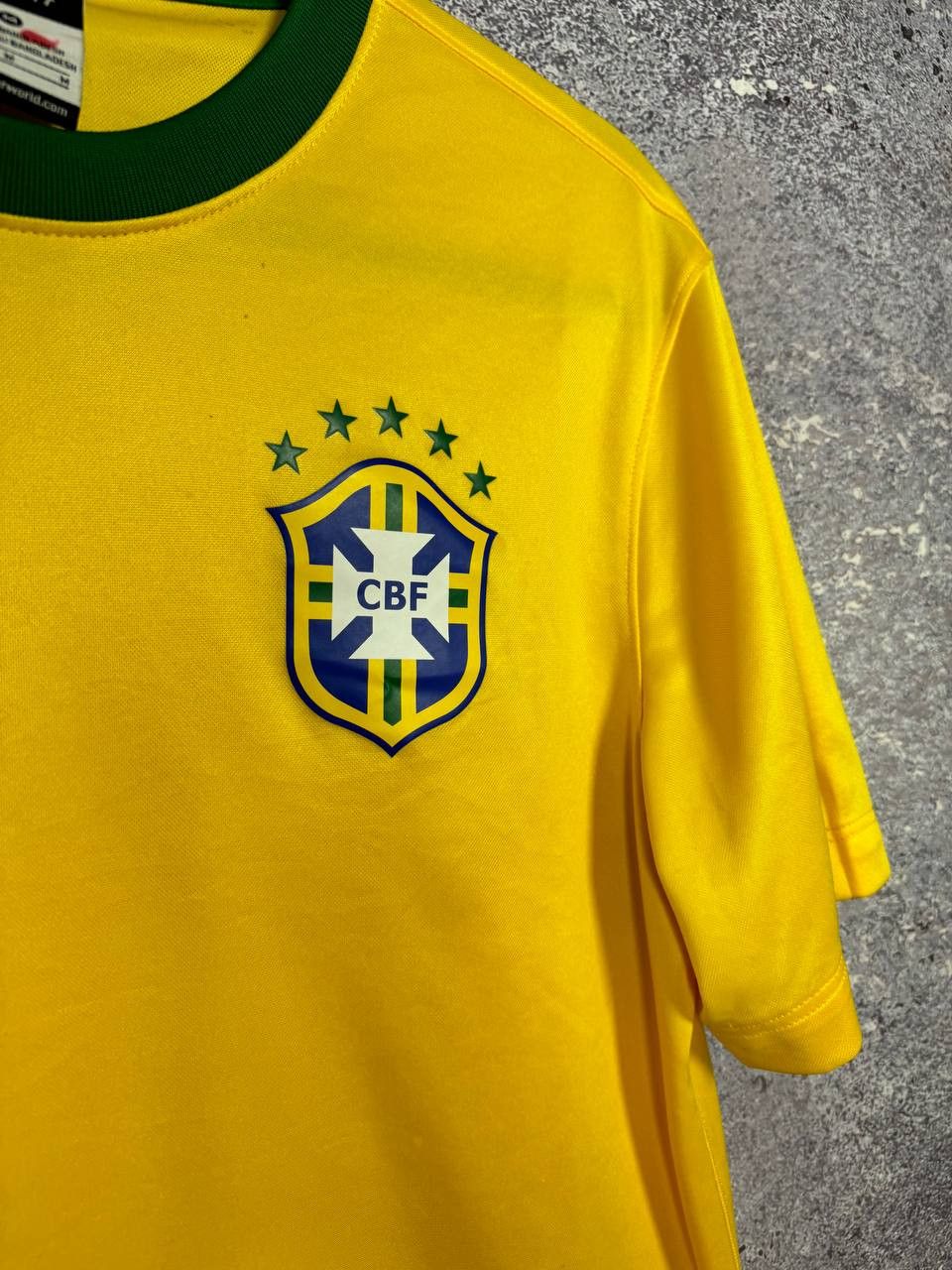 Nike Brazil National Team 2014 Nike Soccer Jersey Medium Size US M / EU 48-50 / 2 - 5 Thumbnail