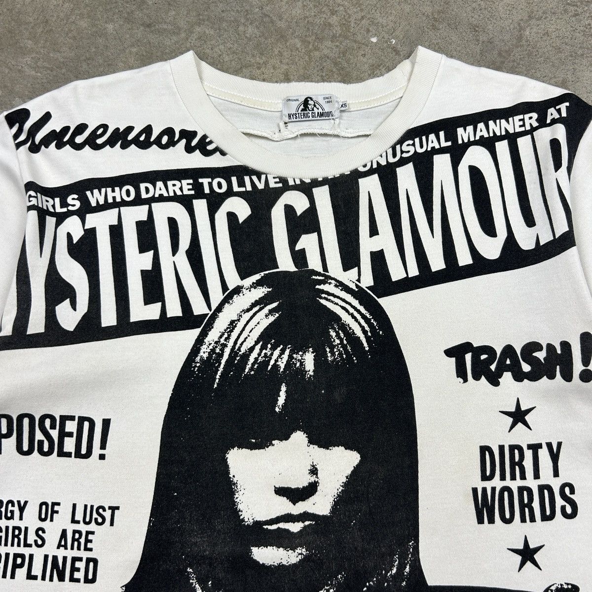 Hysteric Glamour Hysteric Glamour Trash Dirty Words Size US M / EU 48-50 / 2 - 6 Thumbnail