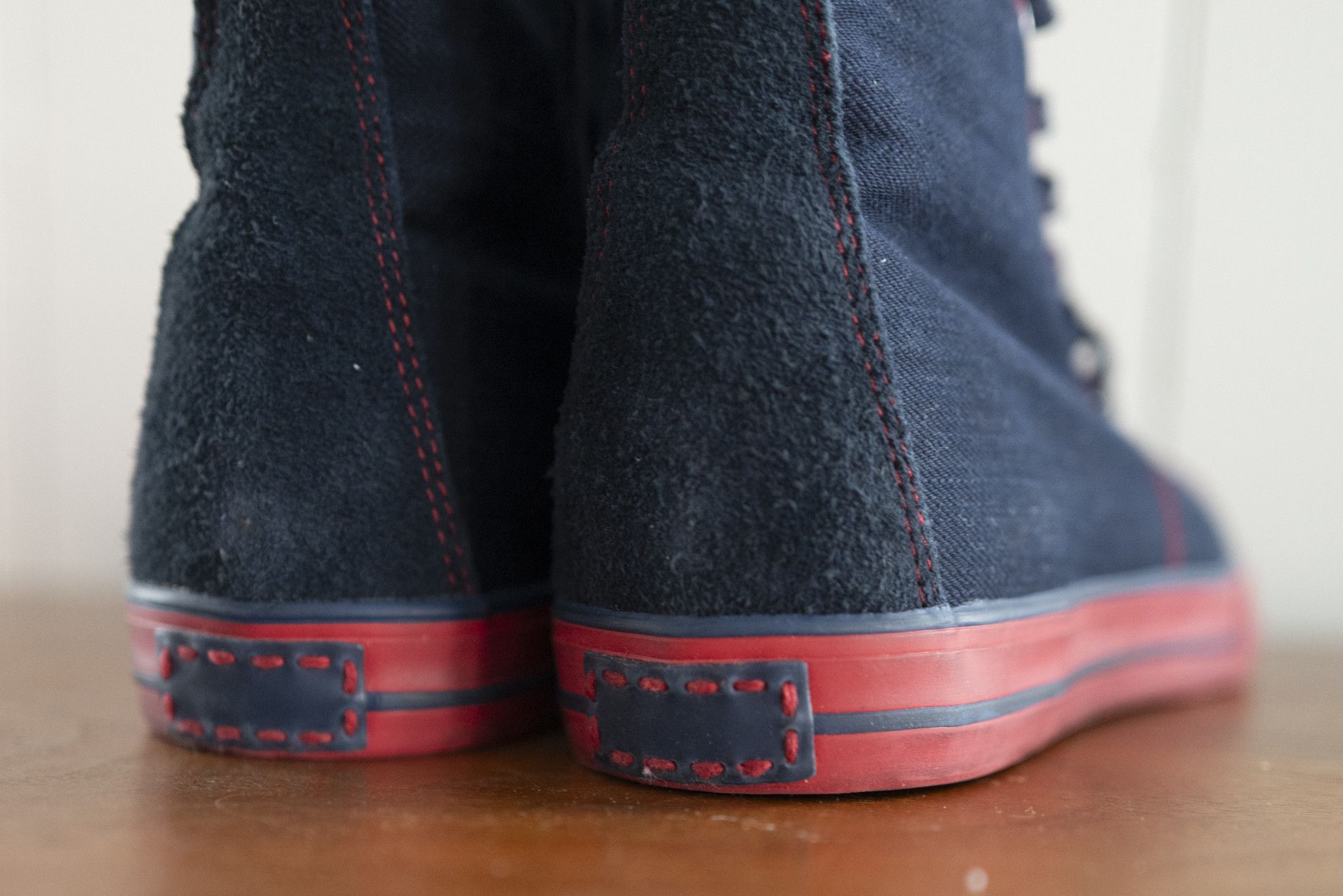 Visvim VISVIM JAIPUR HI DENIM SNEAKERS SZ 9 NIB Size US 9 / EU 42 - 8 Thumbnail