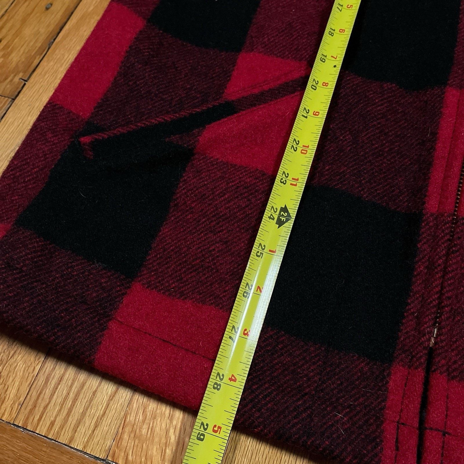 L.L. Bean LL Bean Archive Stag Jacket Wool Blend Red Buffalo Plaid Size US M / EU 48-50 / 2 - 6 Thumbnail