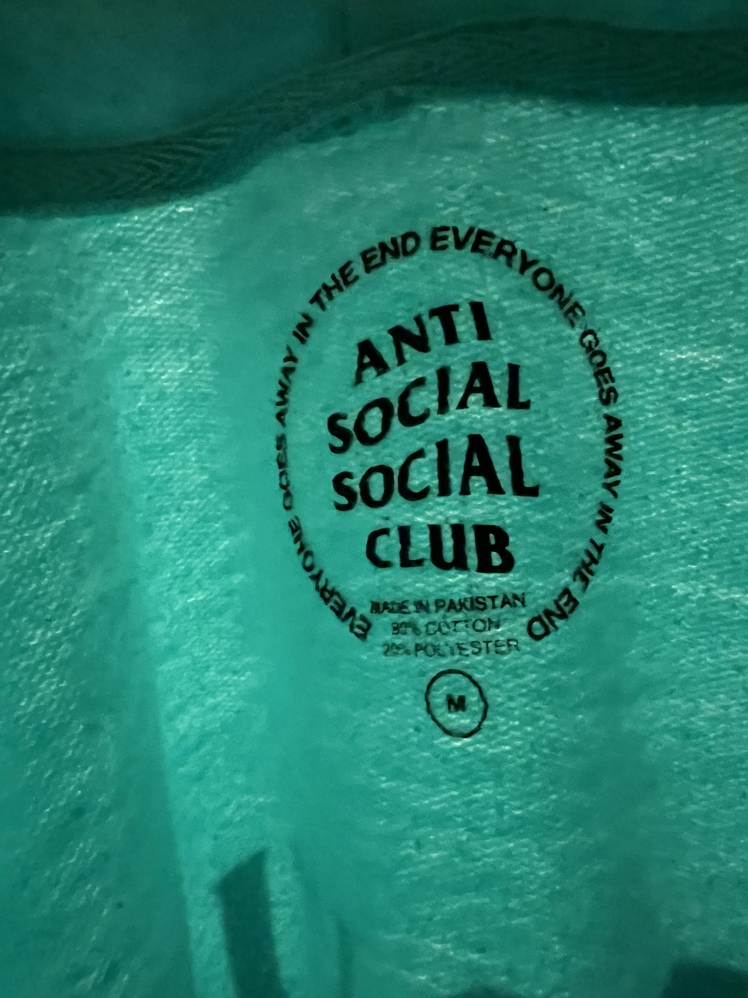 Anti Social Social Club Anti Social Social Club Crystal Clear Hoodie Size US M / EU 48-50 / 2 - 3 Thumbnail
