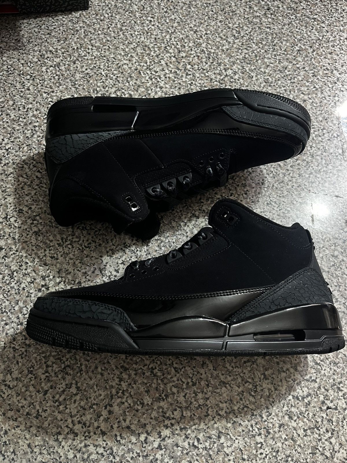 Jordan Brand Jordan retro 3 black cat Size US 10 / EU 43 - 2 Thumbnail