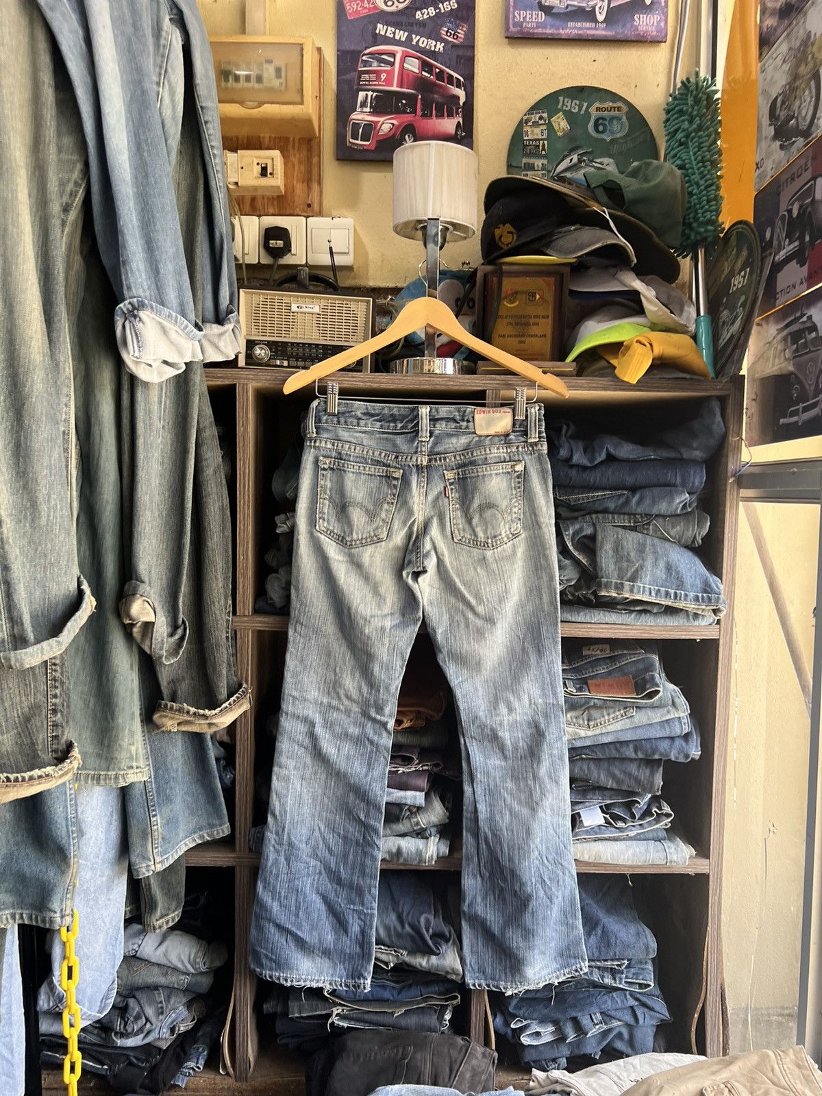 Edwin 🔥Vintage Edwin 503 Premium Distressed Denim Size 28" / US 6 / IT 42 - 2 Thumbnail