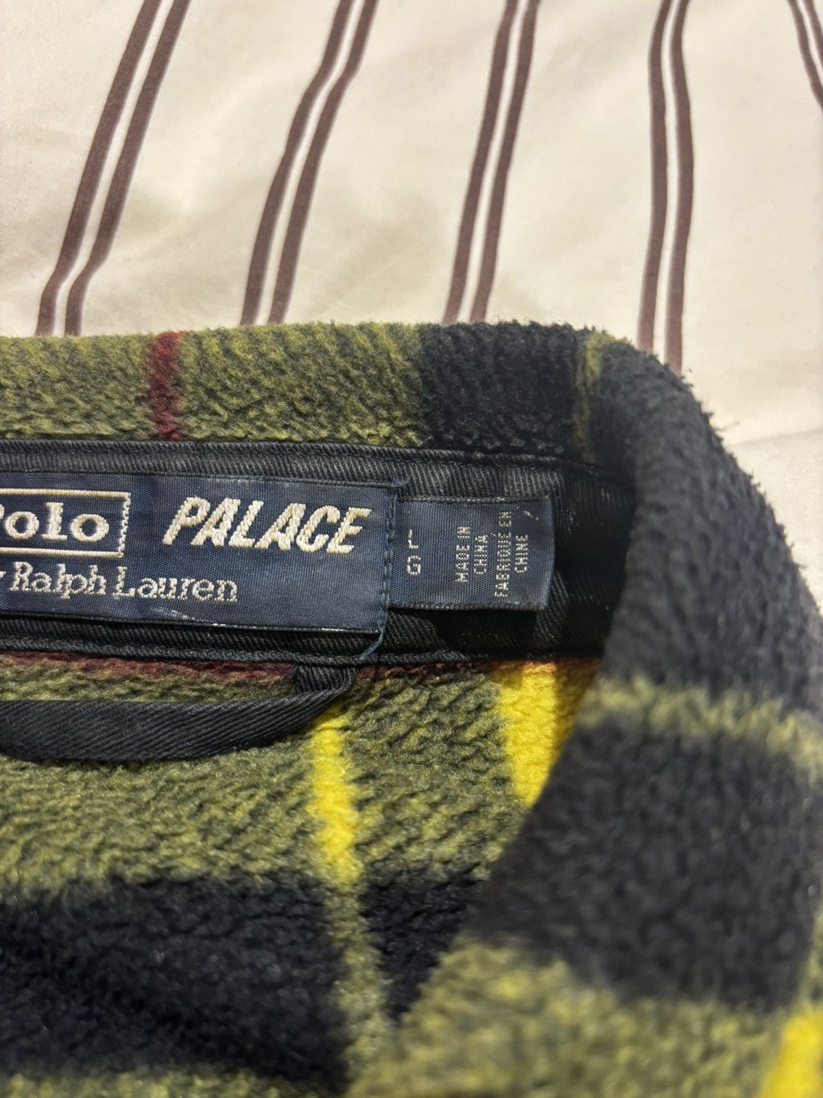 Palace × Polo Ralph Lauren Palace x Ralph Lauren yellow fleece Size US L / EU 52-54 / 3 - 3 Thumbnail