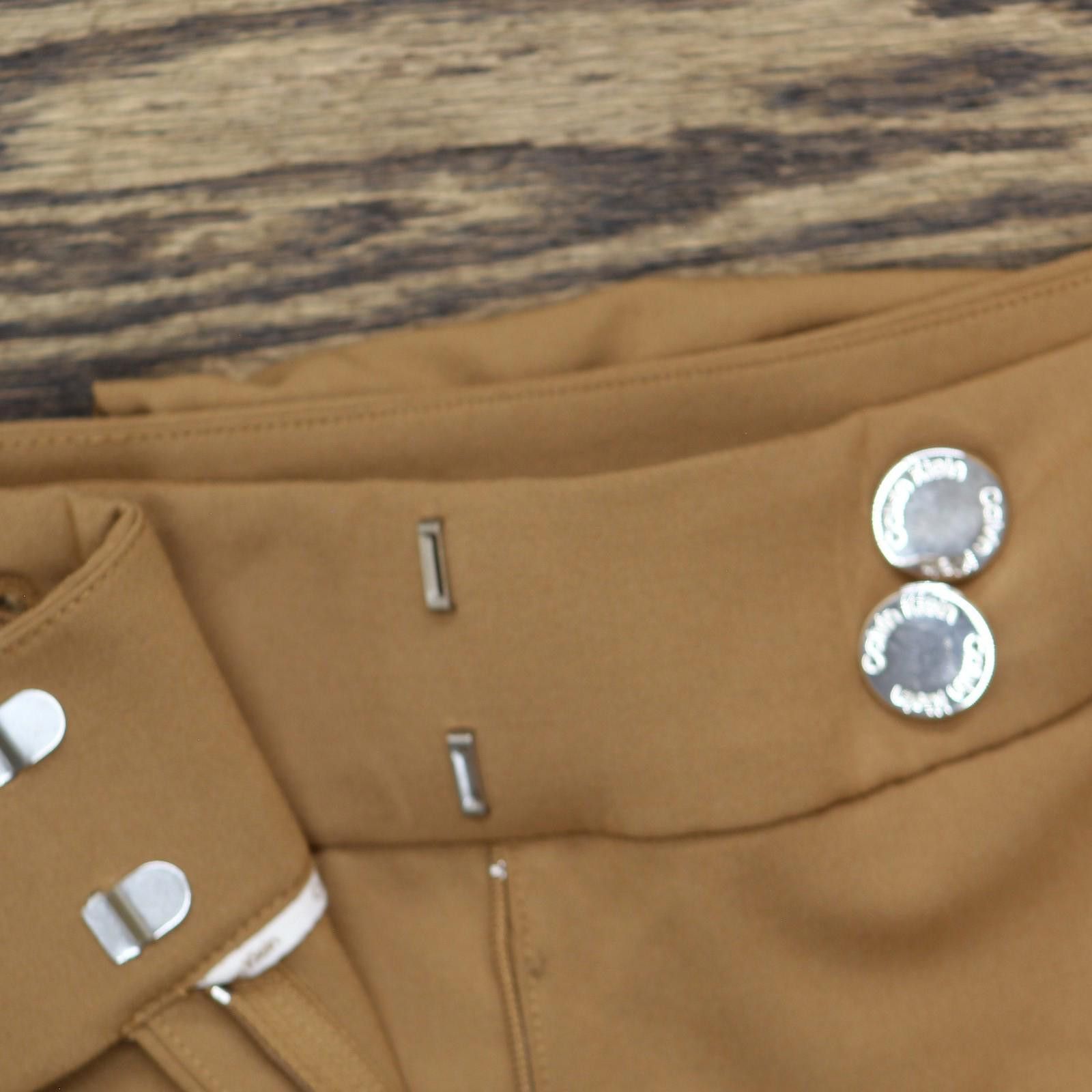 Calvin Klein Nwt Calvin Klein Wide Leg Pants T42pl994 Luggage Brown 4p Size 27" / US 4 / IT 40 - 5 Thumbnail