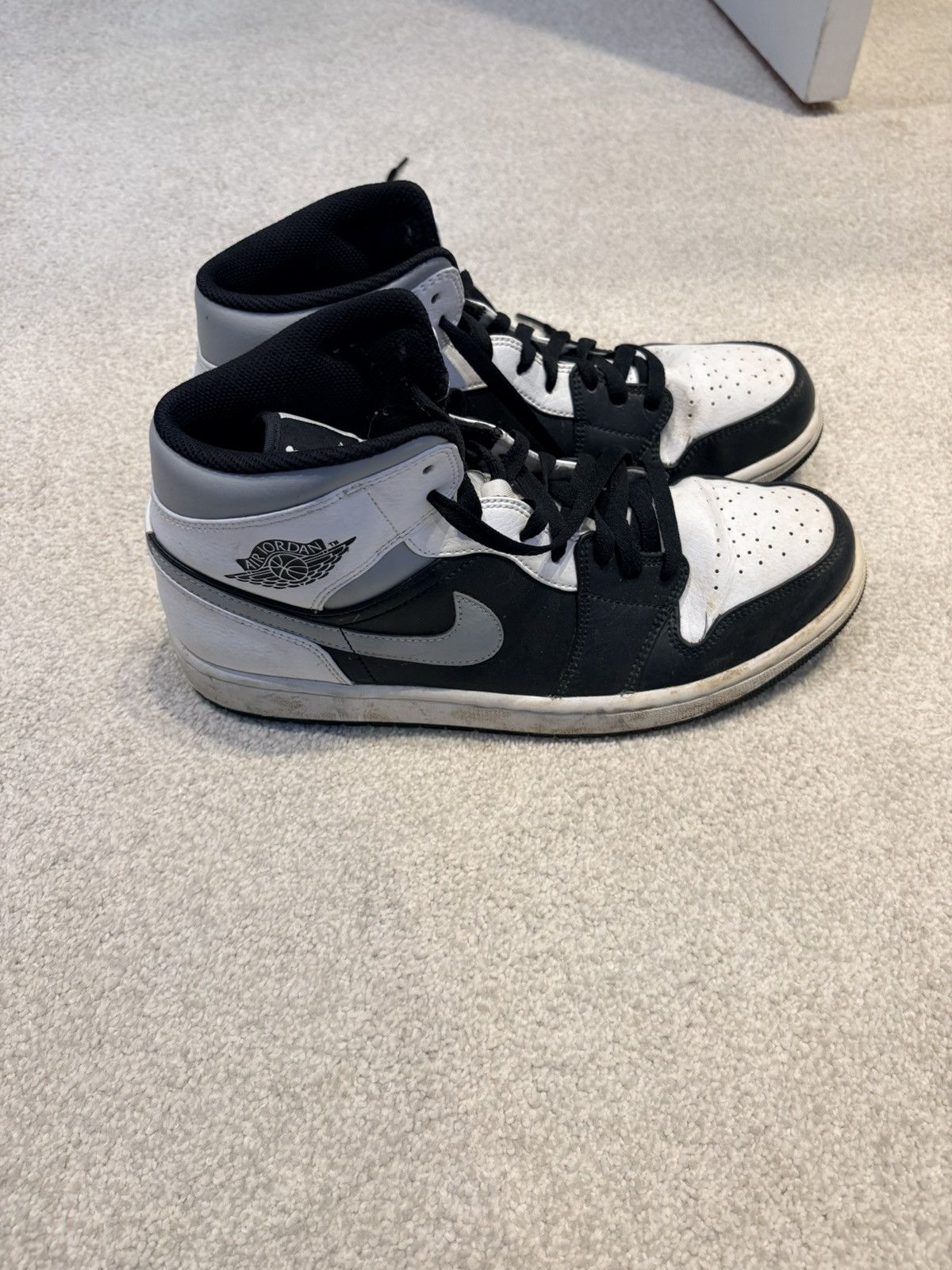 Jordan Brand Jordan 1’s | Black, Grey and White Size US 9.5 / EU 42-43 - 1 Thumbnail