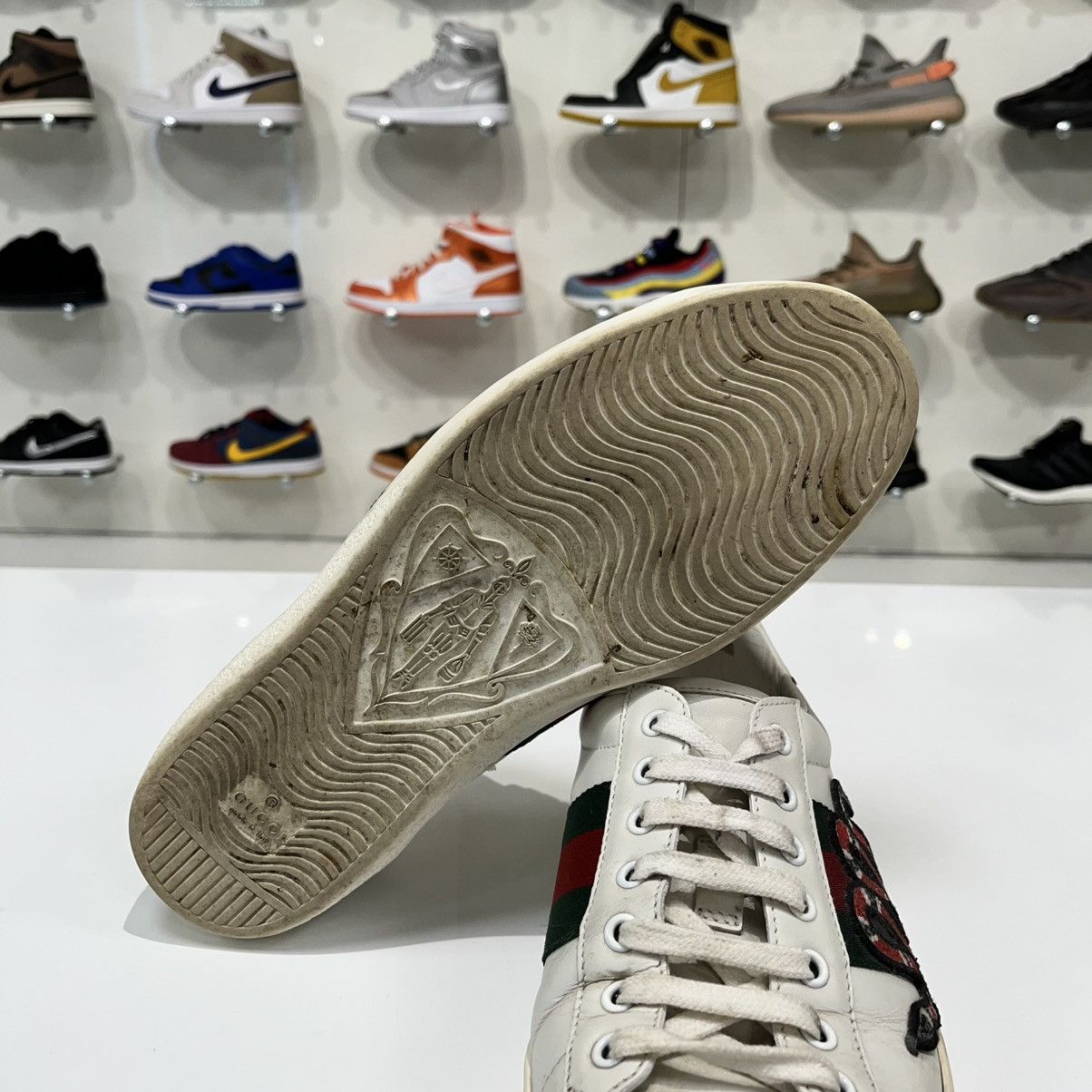Gucci Gucci Ace Embroidered Snake Size US 8.5 / EU 41-42 - 11 Thumbnail