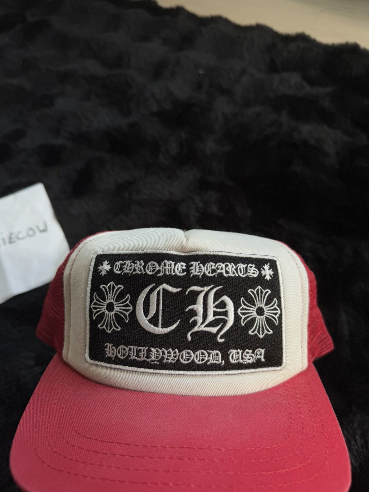 Chrome Hearts Chrome Hearts Red Trucker Size ONE SIZE - 3 Thumbnail