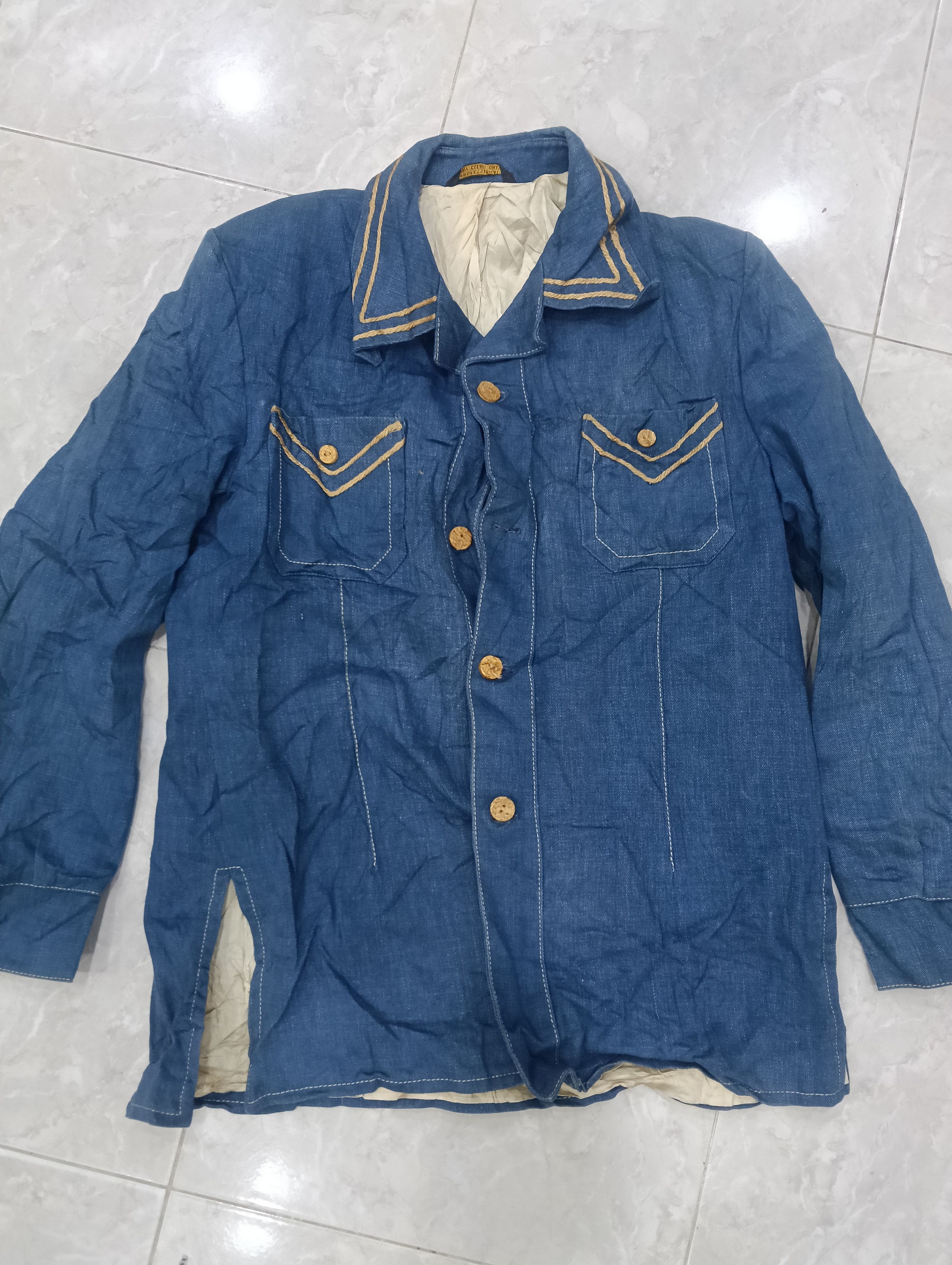 Vintage 50s/60s Rare Claude's Western Button Up Size US XL / EU 56 / 4 - 2 Thumbnail