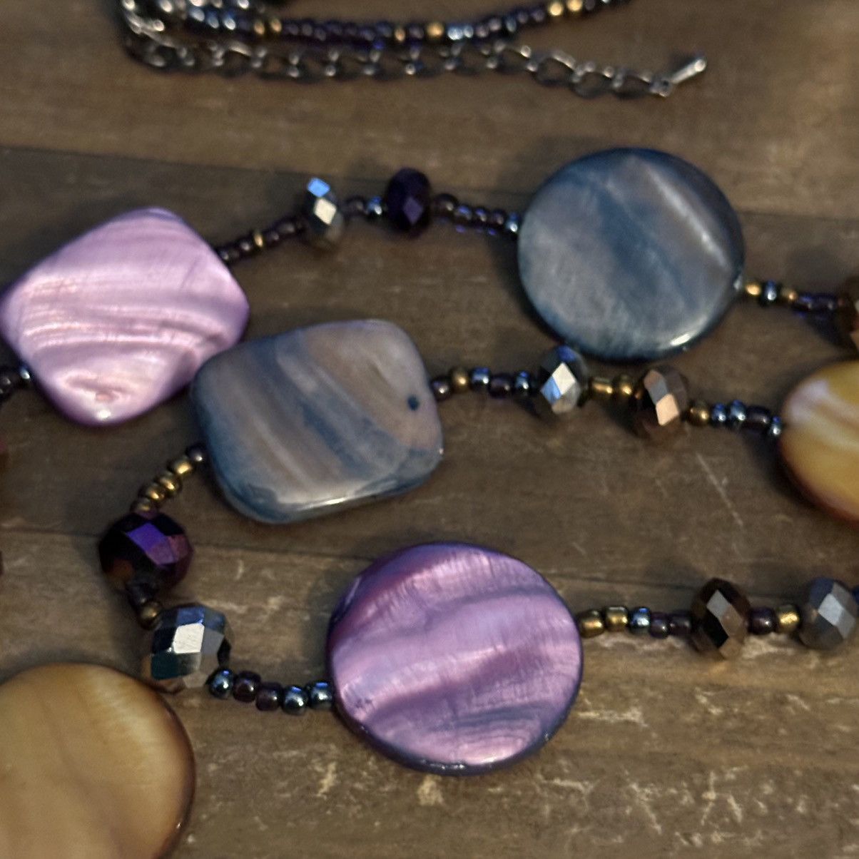 Other Polished dyed shell bead necklace Size ONE SIZE - 3 Thumbnail