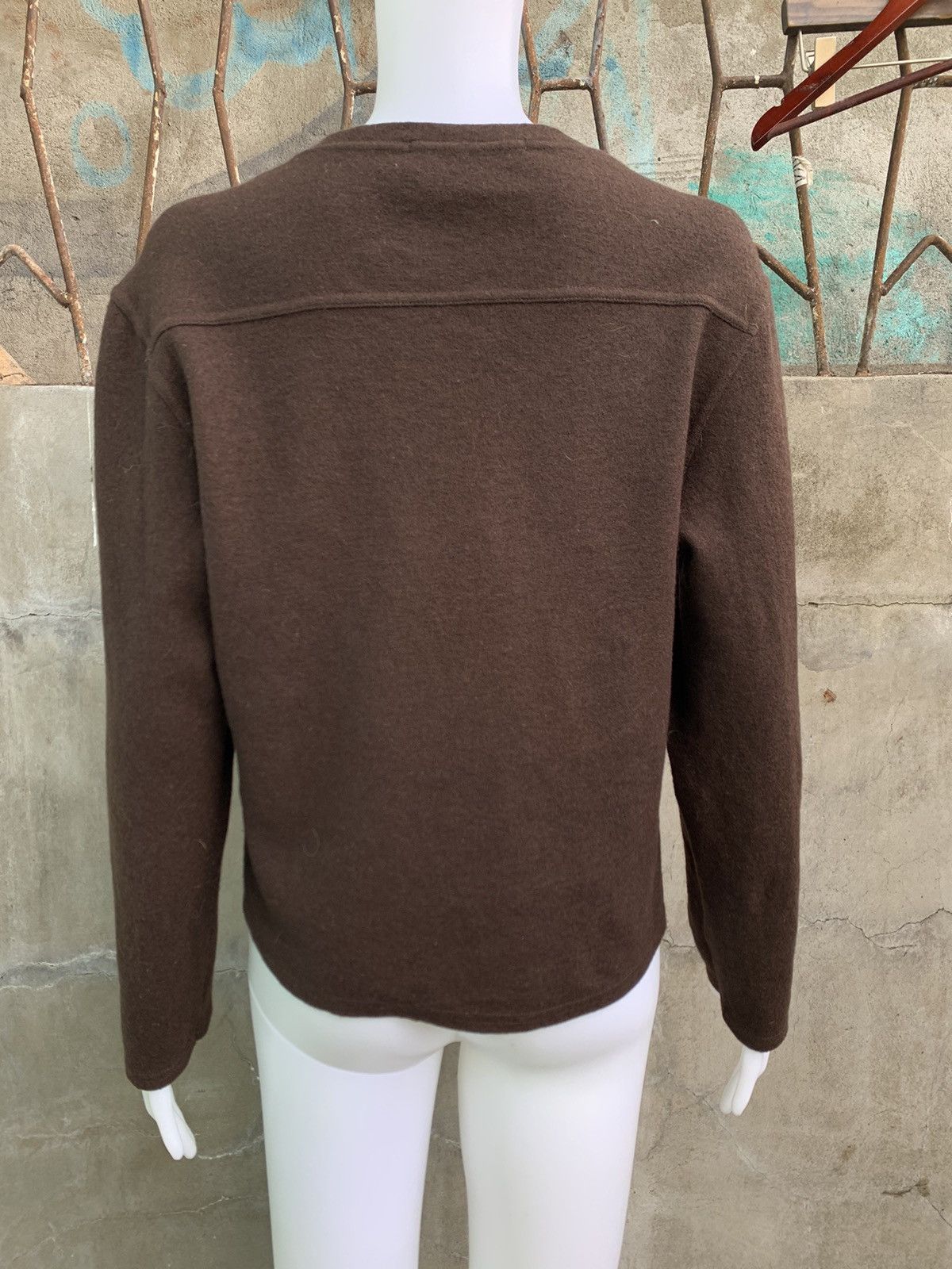 Prada Wool V Neck Sweater Size M / US 6-8 / IT 42-44 - 5 Thumbnail