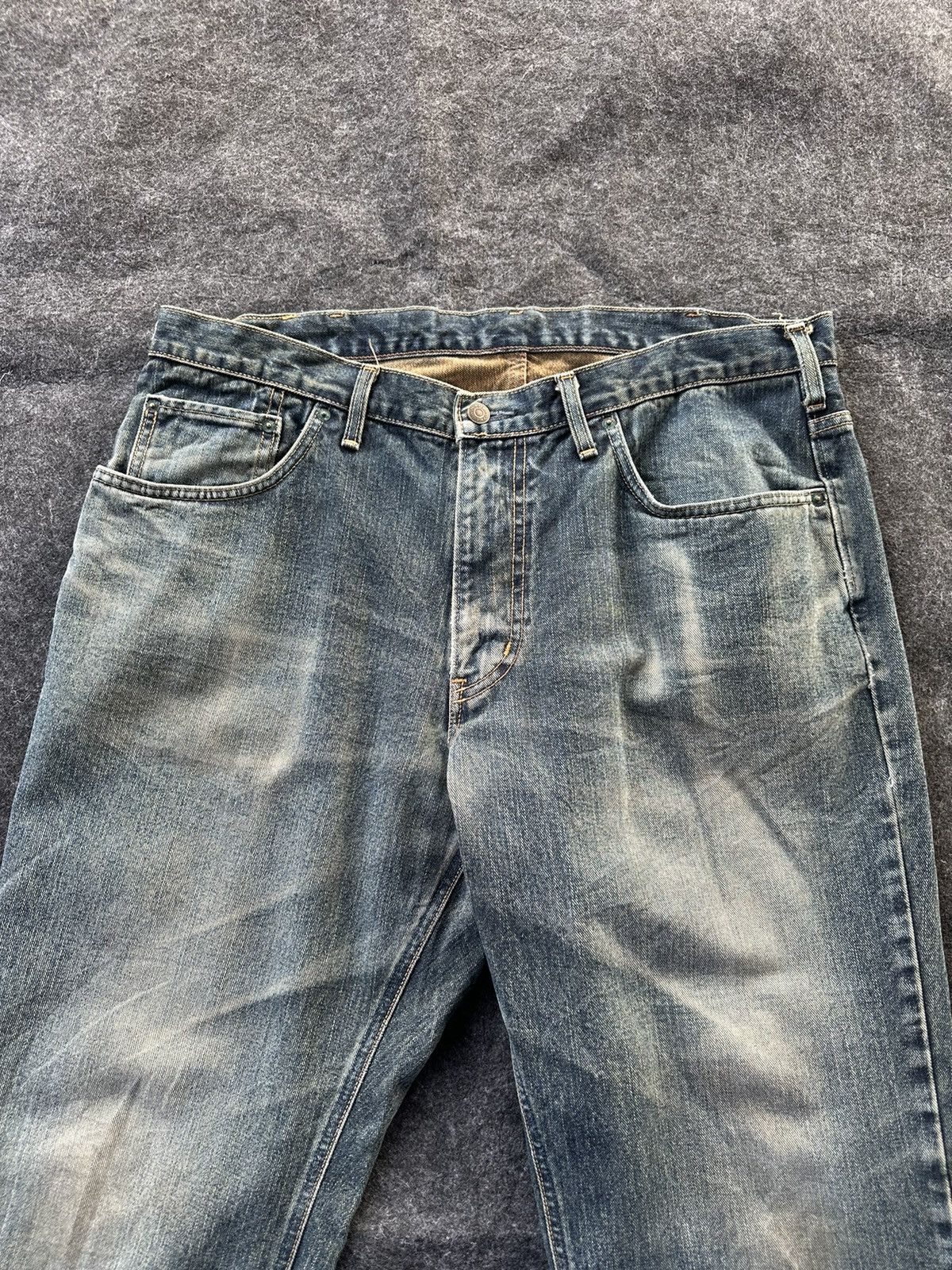 Dogtown × Edwin × JNCO Vintage Edwin 404 Japan Big Size Denim D325 Size US 38 / EU 54 - 2 Thumbnail