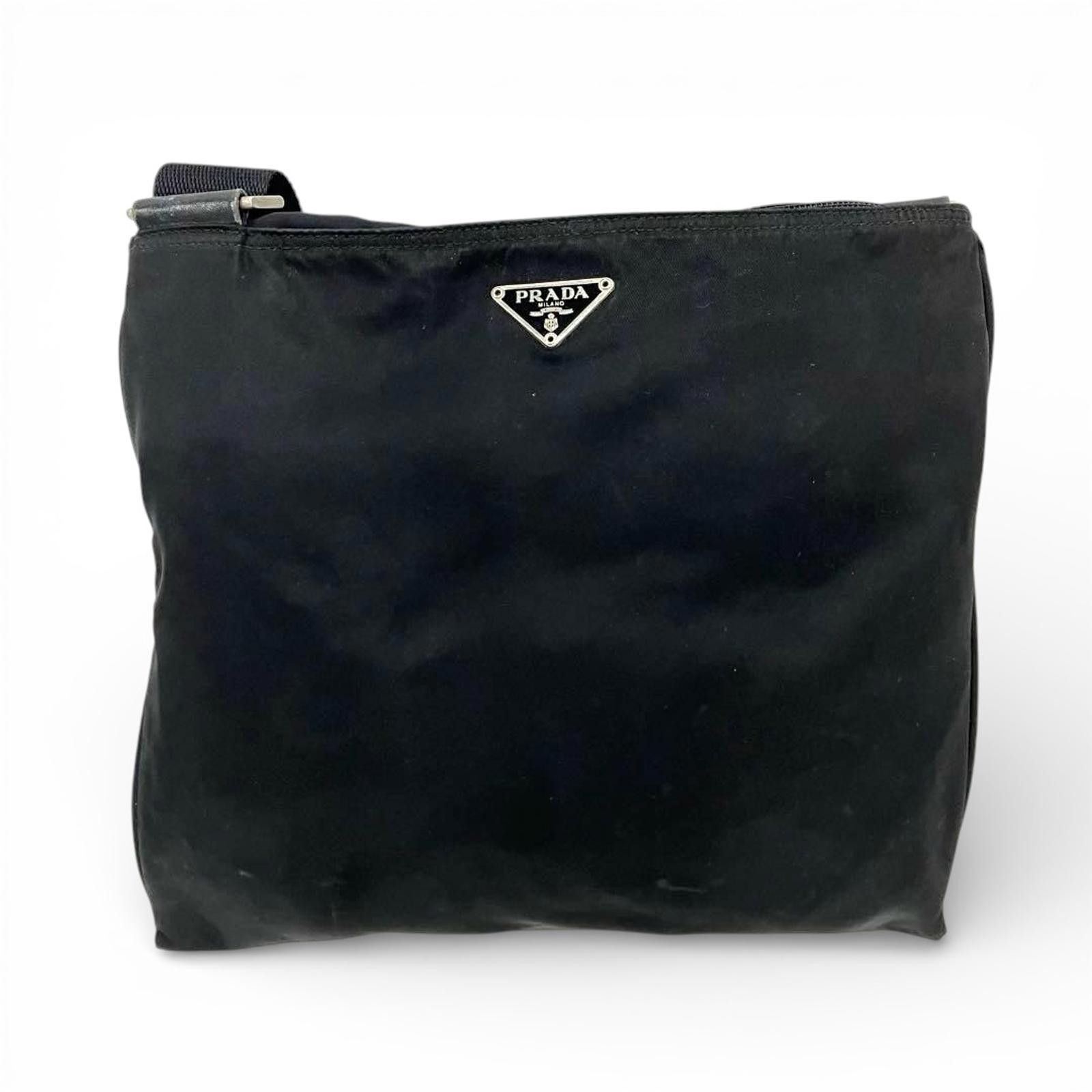 Prada Prada - Black Nylon Crossbody Bag Size ONE SIZE - 2 Thumbnail