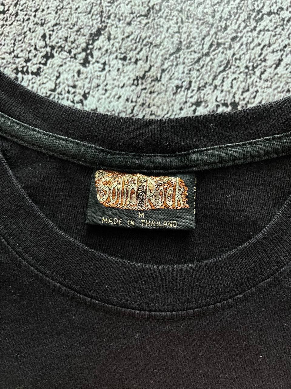 Band Tees × Vintage Solid Rock Rey Mysterio T-Shirt Black Size M Size US M / EU 48-50 / 2 - 6 Thumbnail
